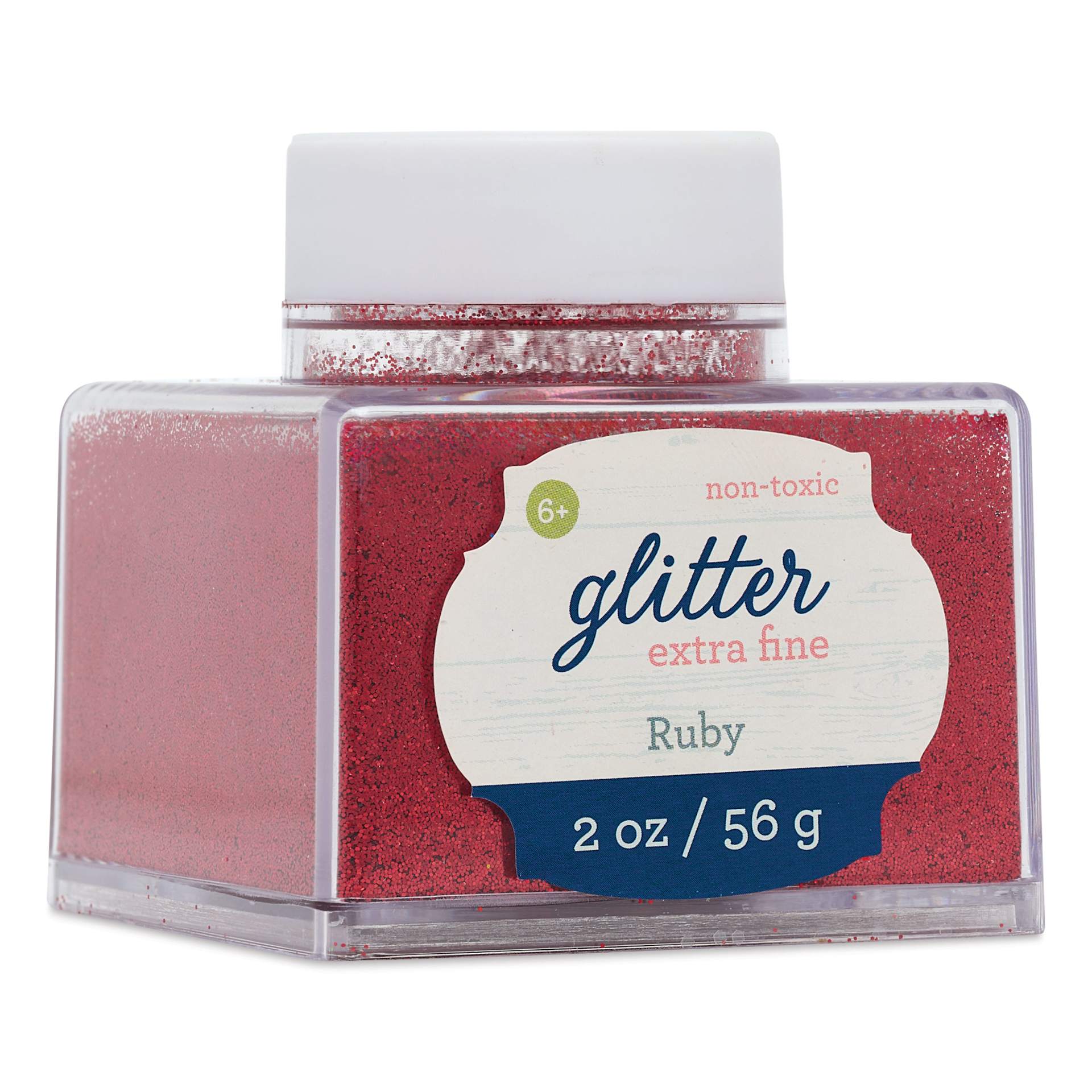 Sulyn Glitter - Ruby, Extra Fine, 2 oz Jar