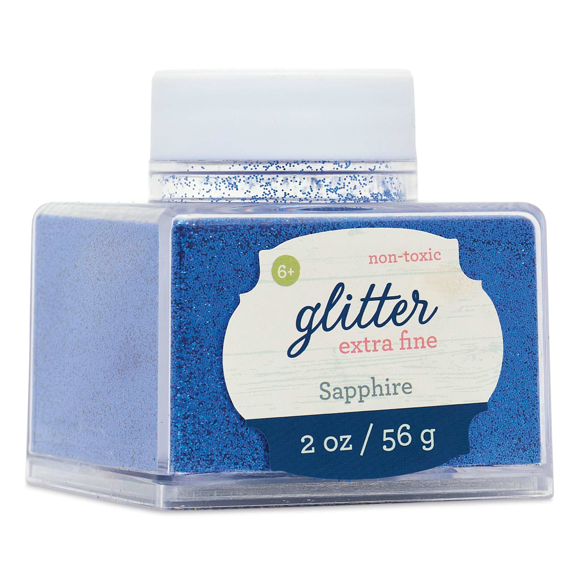 Sulyn Glitter - Sapphire, Extra Fine, 2 oz Jar