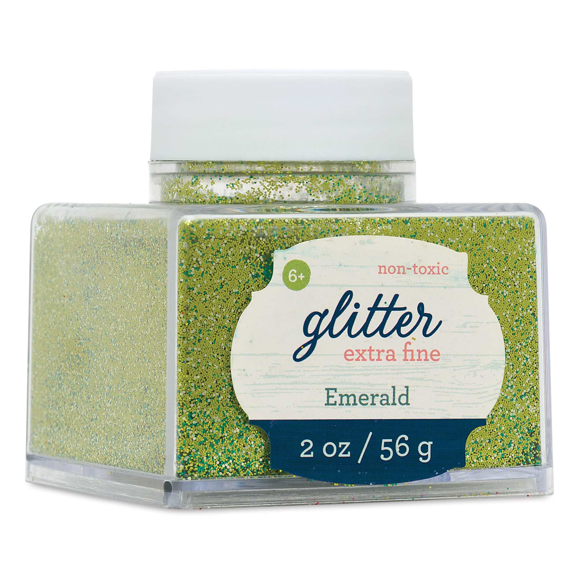Sulyn Glitter - Emerald, Extra Fine, 2 oz Jar