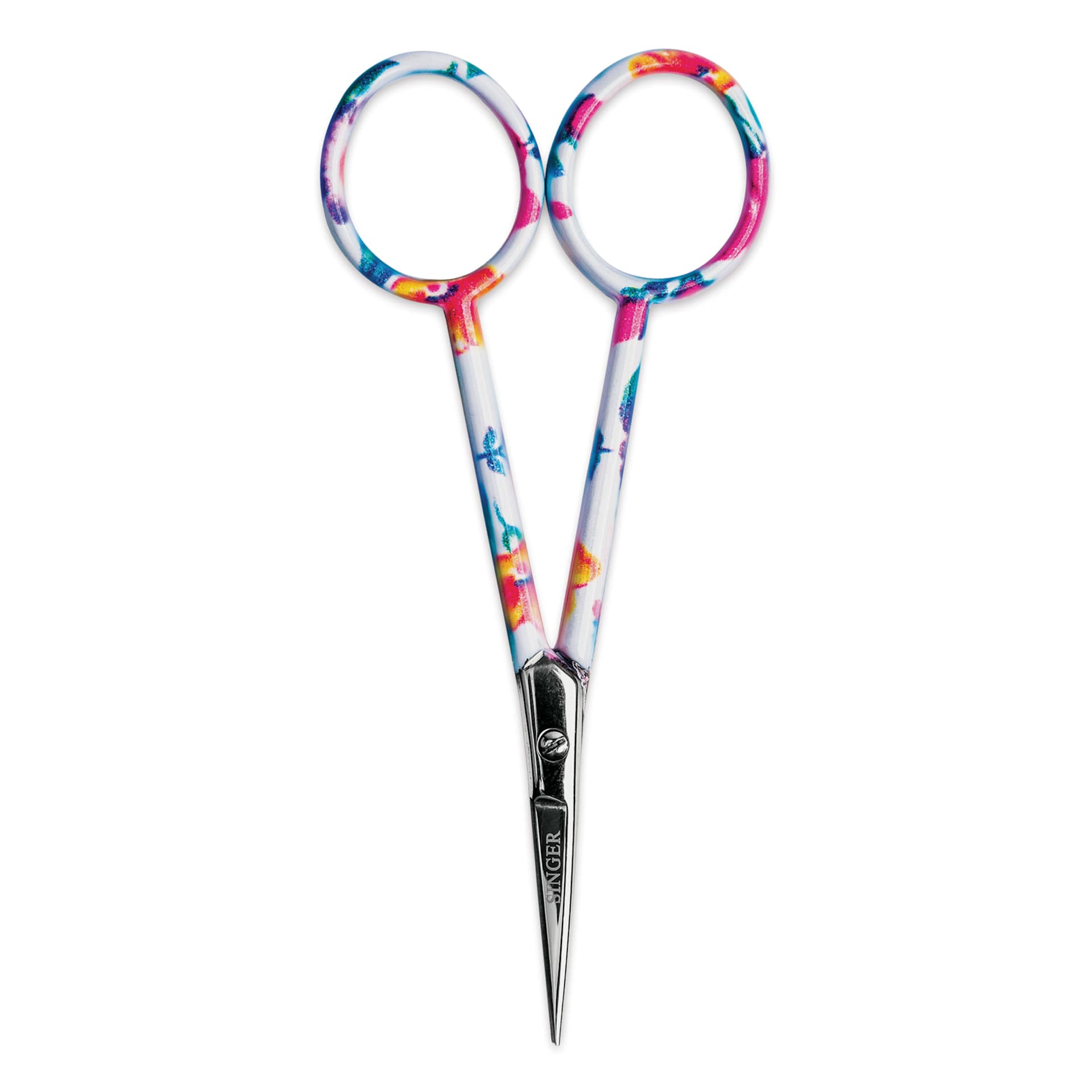 Singer Forged Embroidery Scissors - Floral