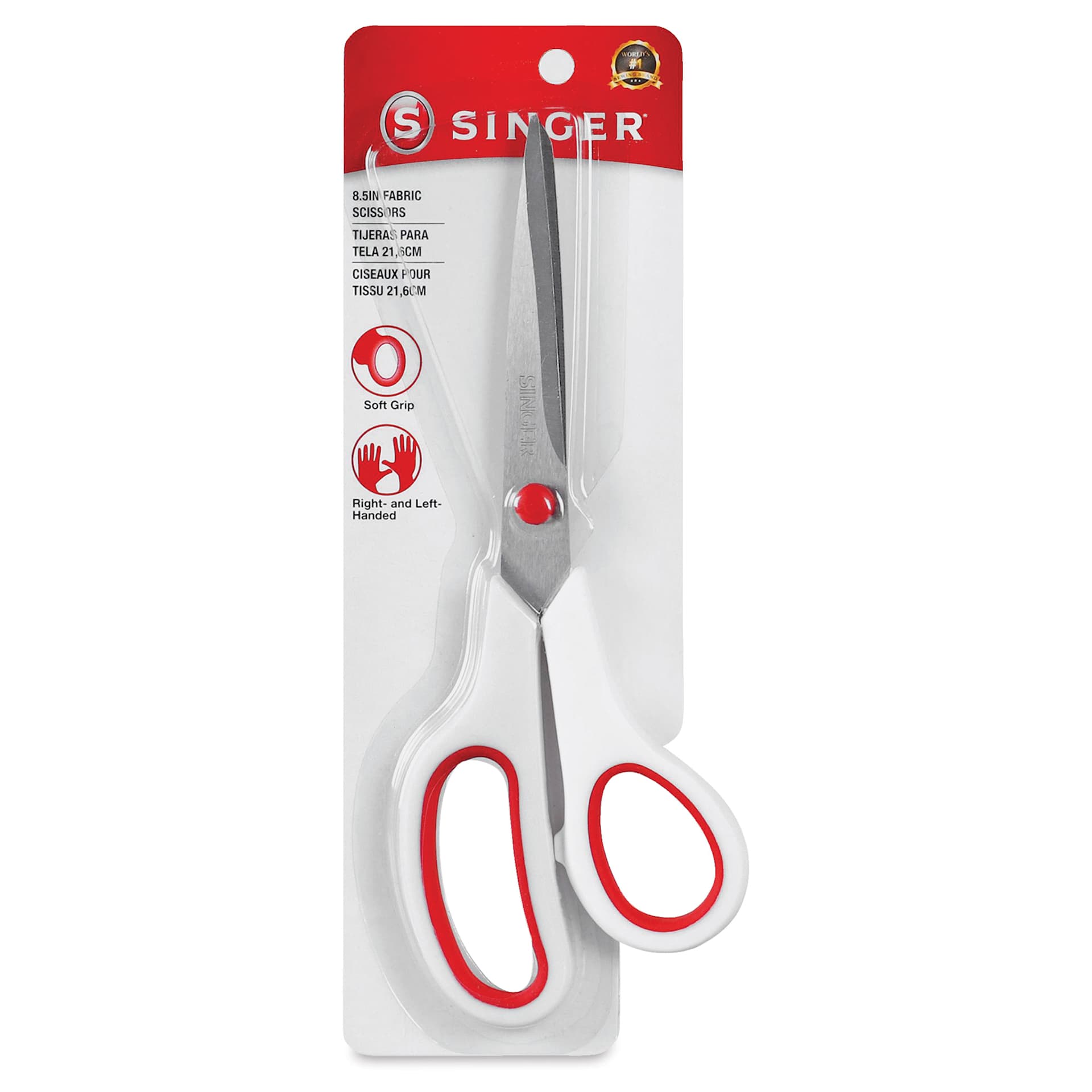 Singer Fabric Scissors, front of the packaging