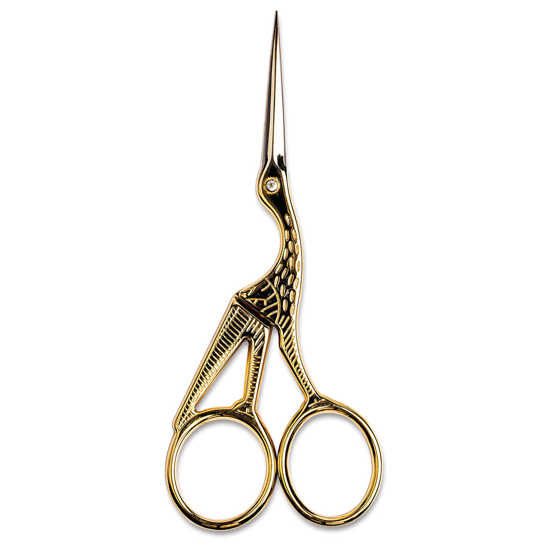 Singer Stork Embroidery Scissors - out of packaging