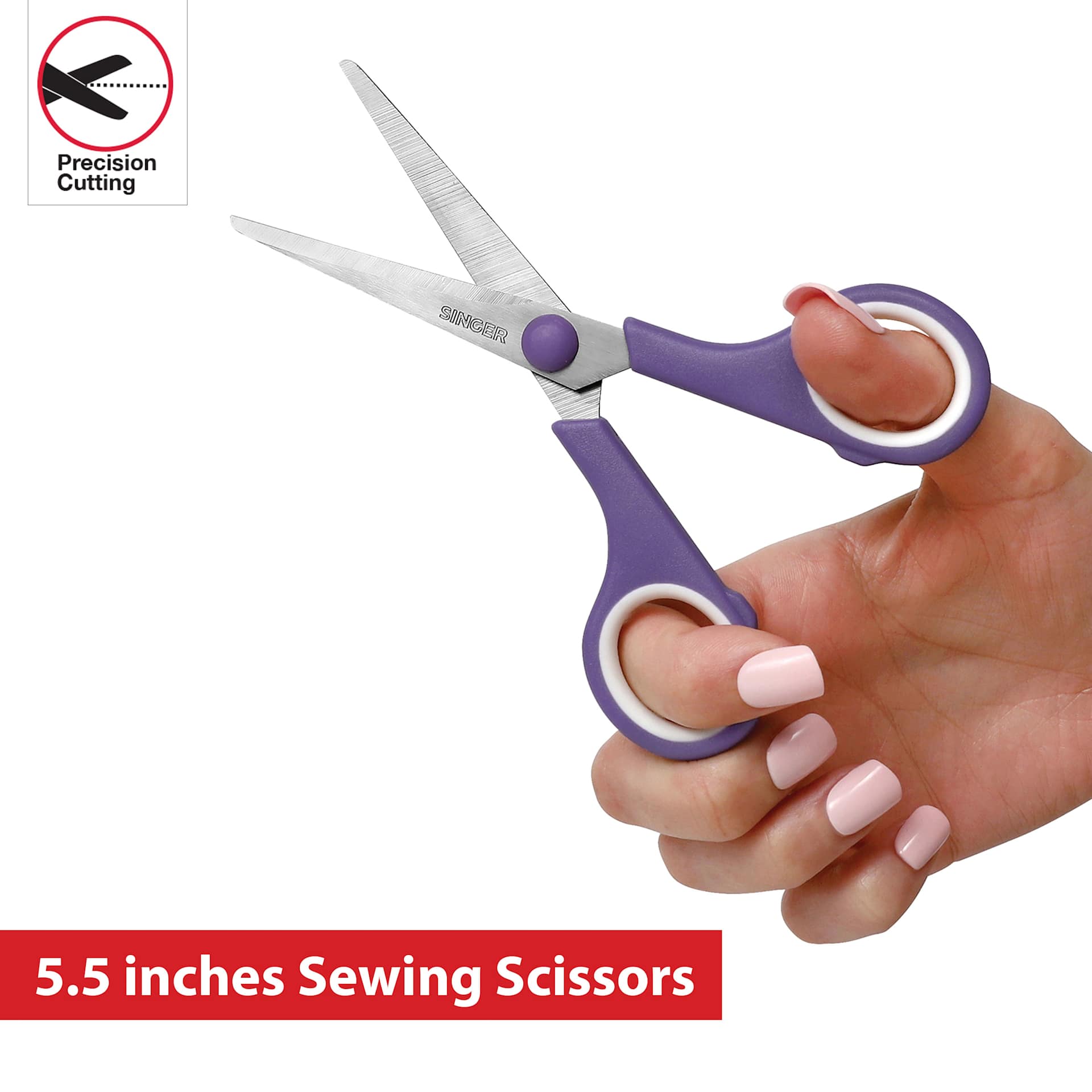 Singer Soft Grip Scissors - Sewing Scissors