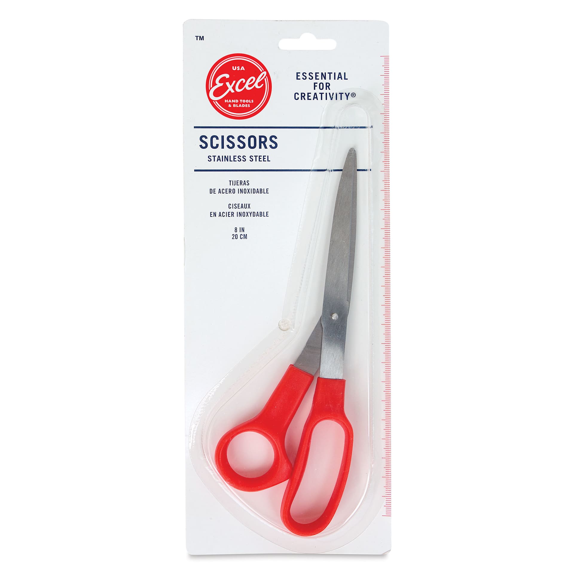Excel Blades Office Scissors, front of the packaging