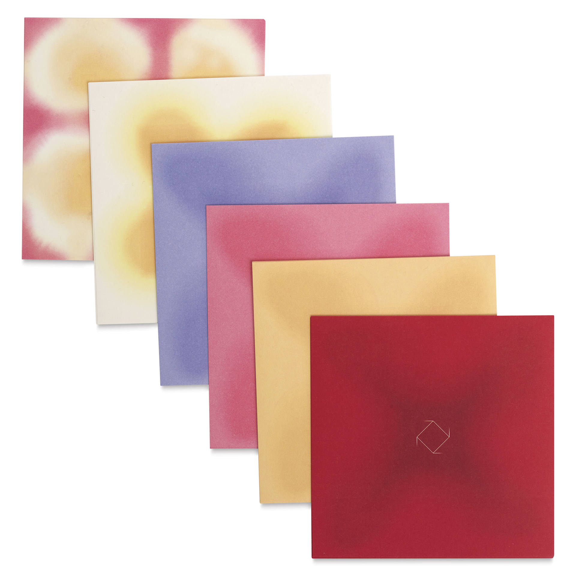 Aitoh 3D Roses Origami Kit - 5-7/8" x 5-7/8", Assorted, Pkg of 36, sheets