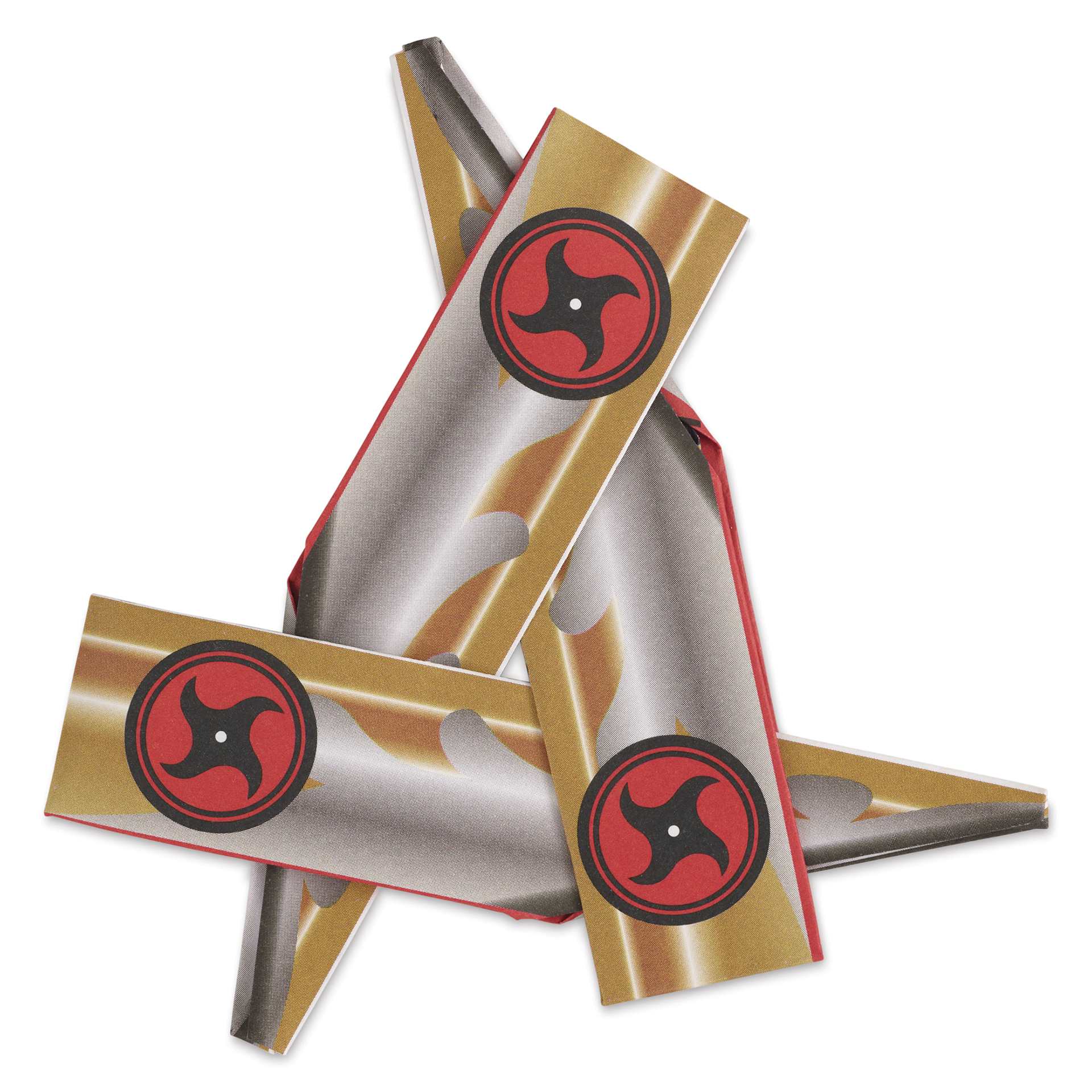 Aitoh Ninja Spinners Origami Kit - 5-7/8" x 5-7/8", Pkg of 16, ninja spinner with Mitsudomoe