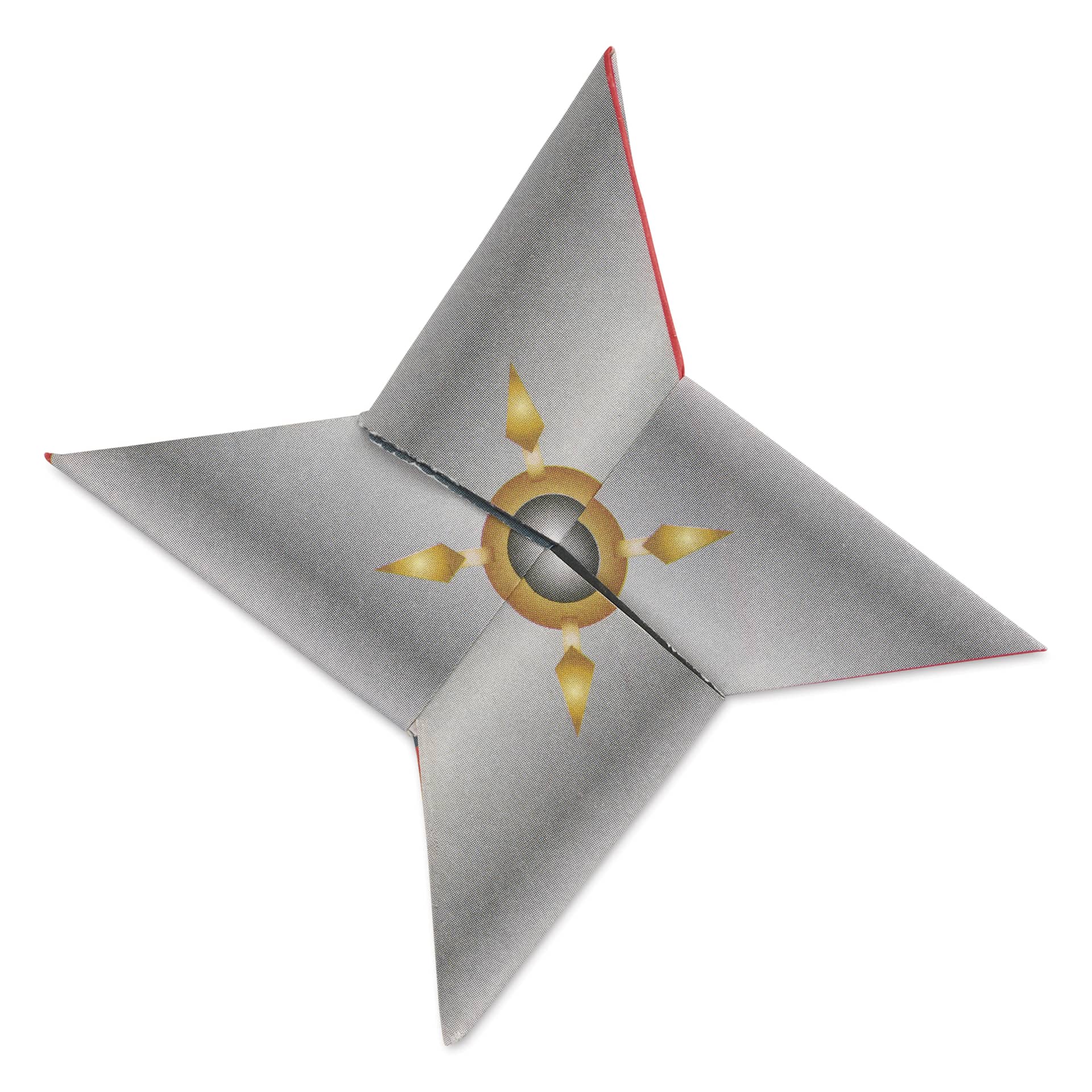 Aitoh Ninja Spinners Origami Kit - 5-7/8" x 5-7/8", Pkg of 16, finished 4-pointed throwing star