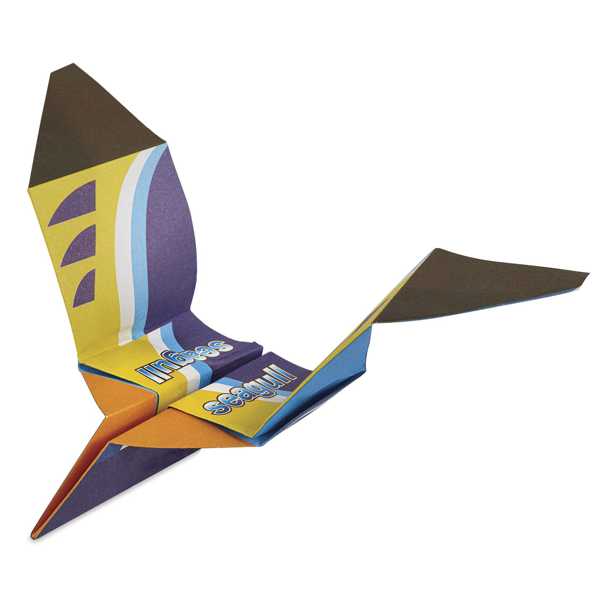 Aitoh Paper Airplane Origami Kit, finished plane from kit