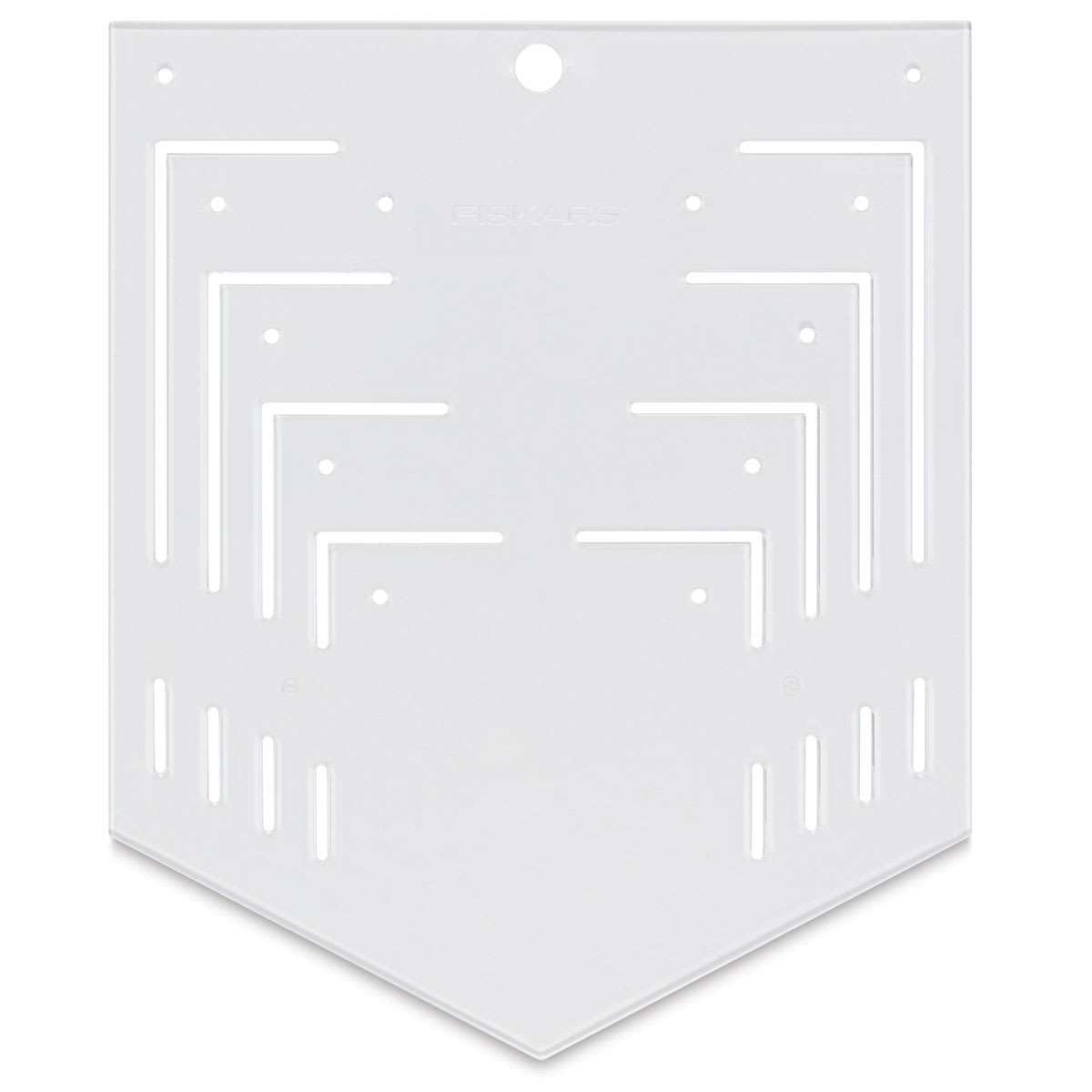 Fiskars Banner Creation Template Set (Spearhead banner template)