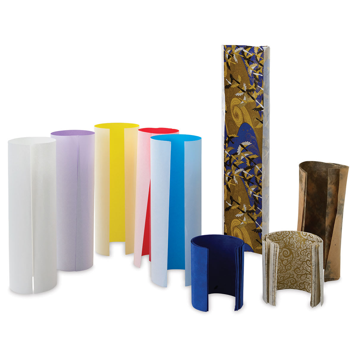 Aitoh Origami Paper Nook Book Kit, pre-cut paper pieces