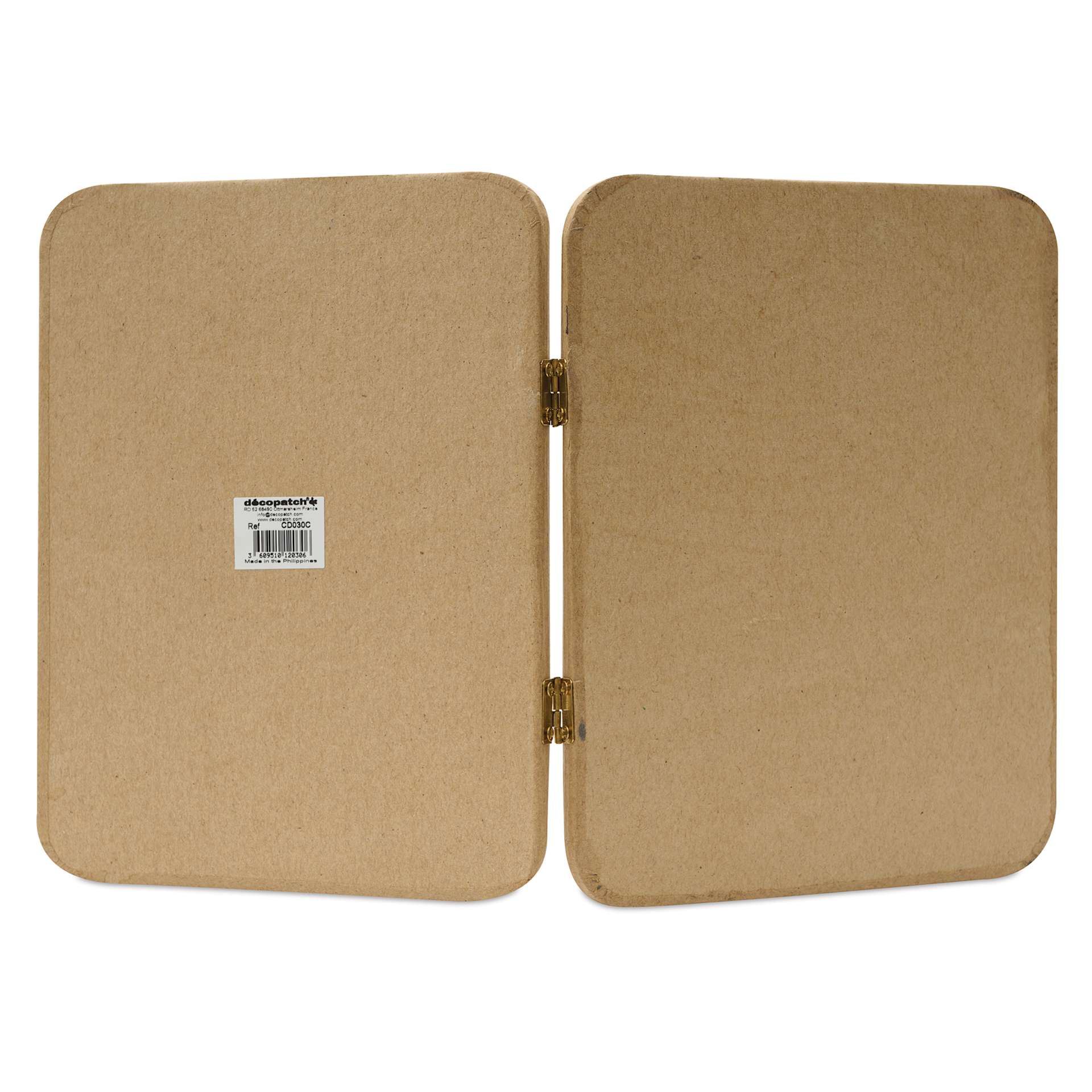 Decopatch Paper Mache Photo Album Frame - 7" x 5.5" x 0.59", back