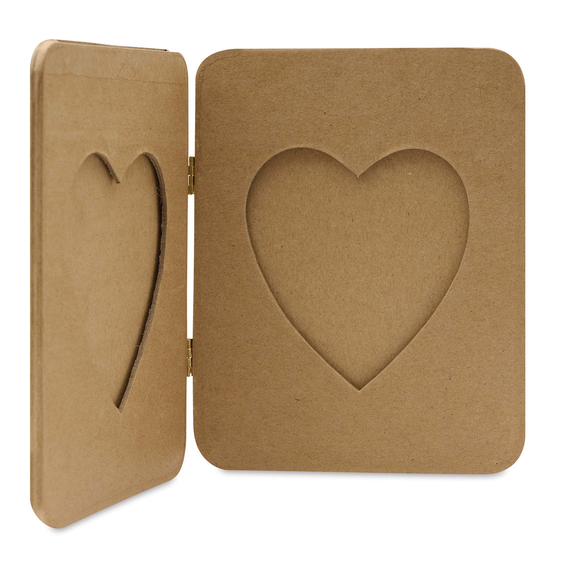 Decopatch Paper Mache Photo Album Frame - 7" x 5.5" x 0.59", slightly open