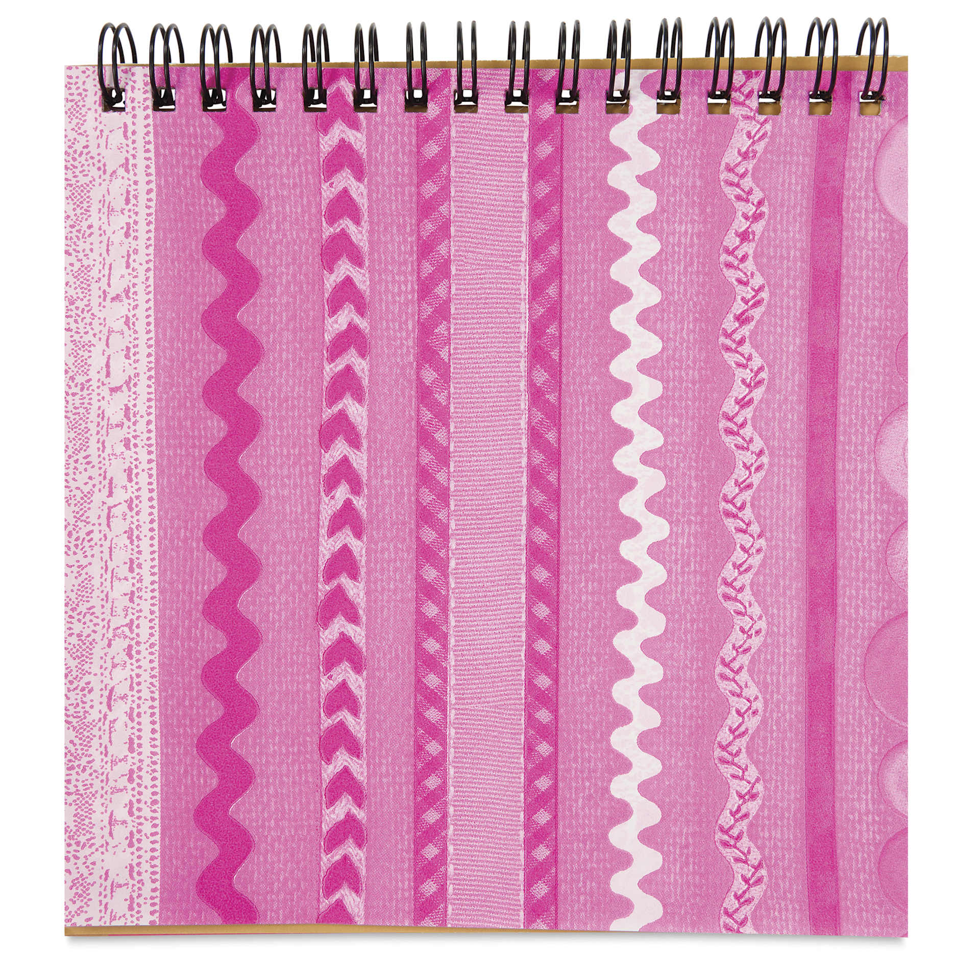 DecoPatch Paper DecoPad - Pink, 6" x 6" - page example