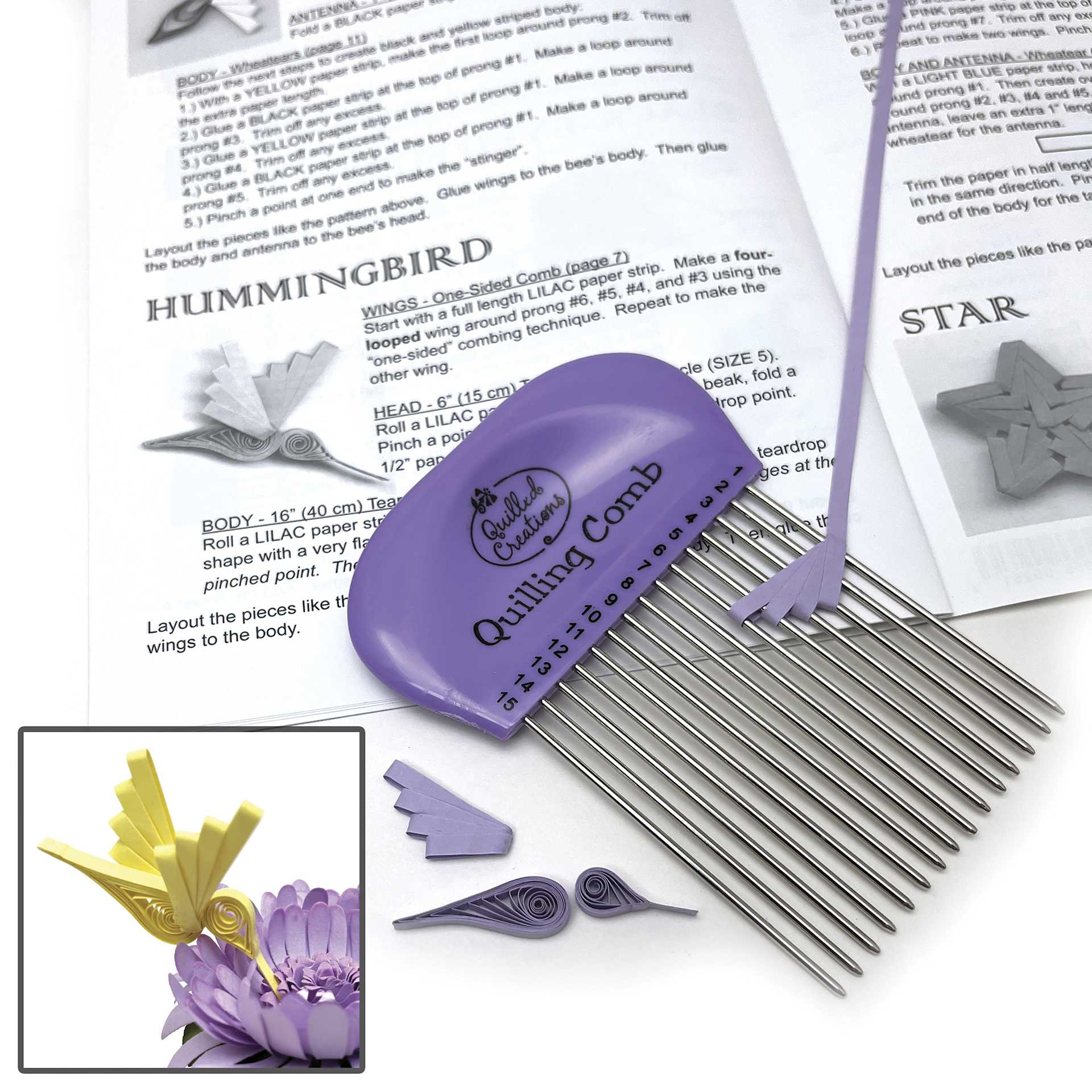 Quilled Creations Quilling Technique Kit - Deluxe Combing