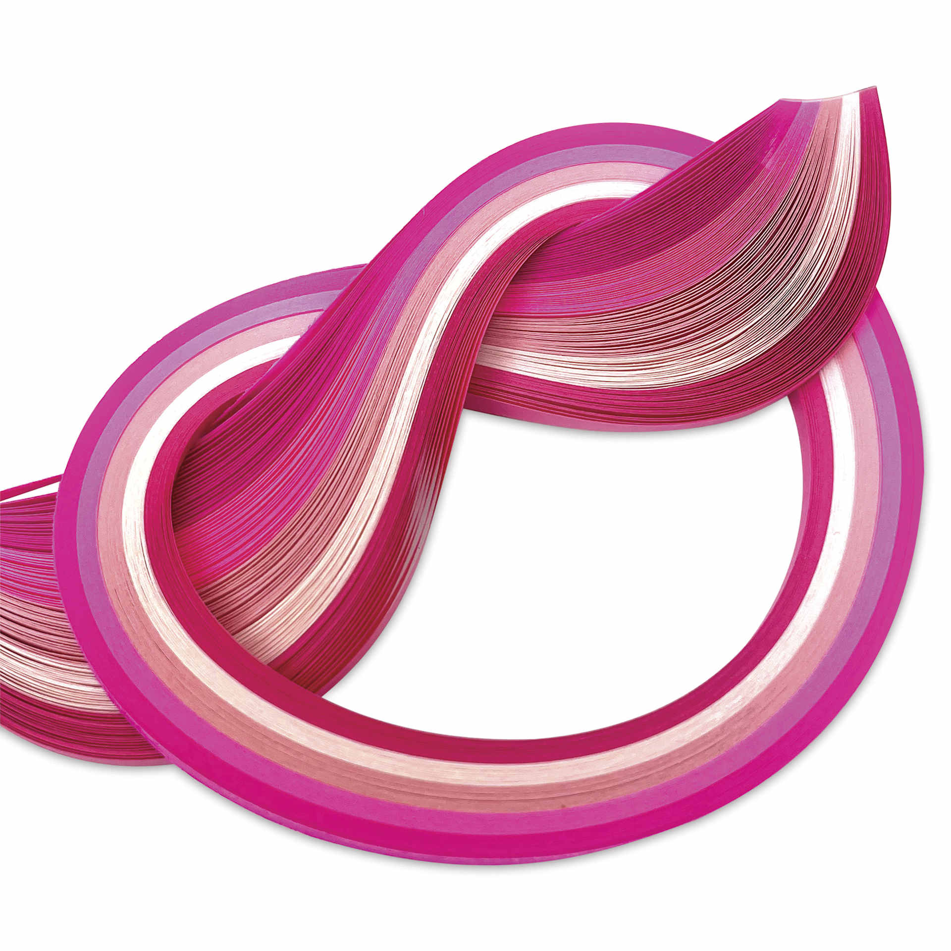 Quilled Creations Mixed Quilling Papers - Pink Shades, Pkg of 100
