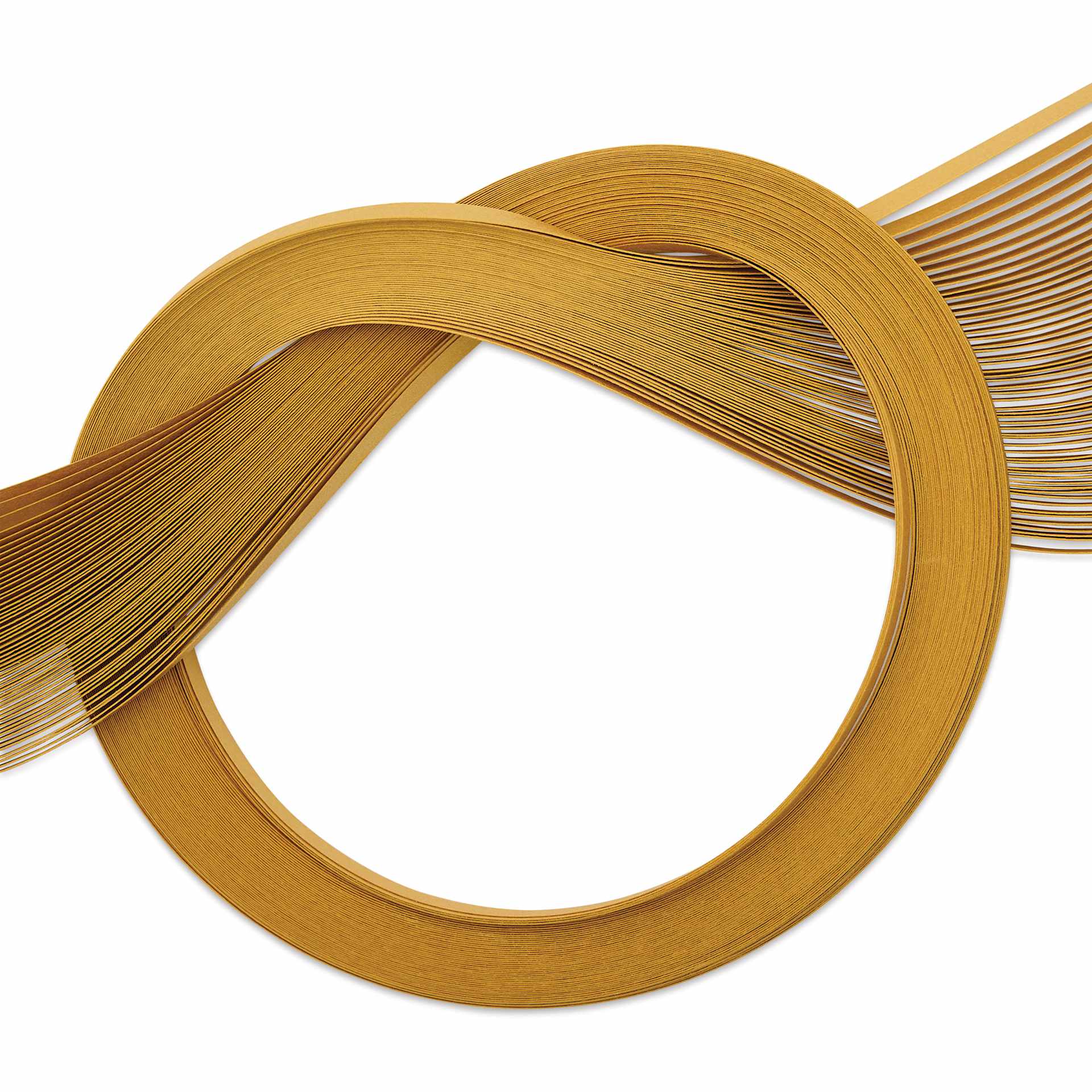 Quilled Creations Metallic Quilling Paper - Pkg of 50, Gold, 1/8"