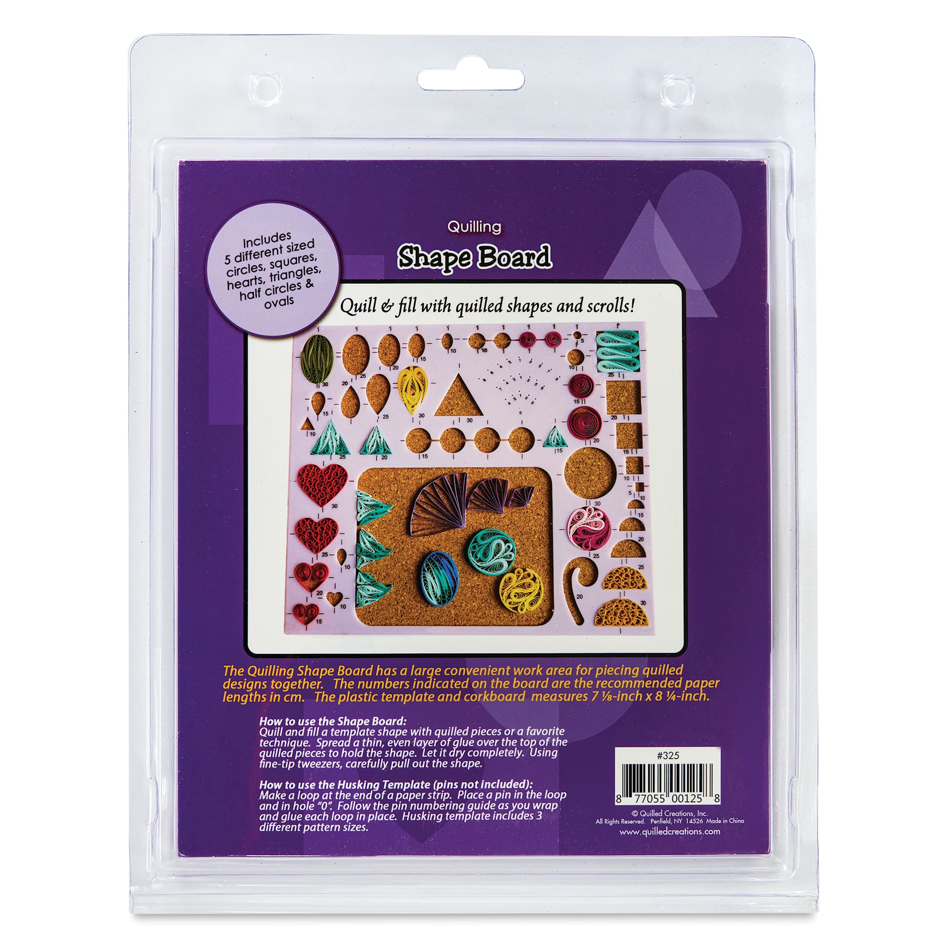 Quilled Creations Quilling Shape Board - front of packaging