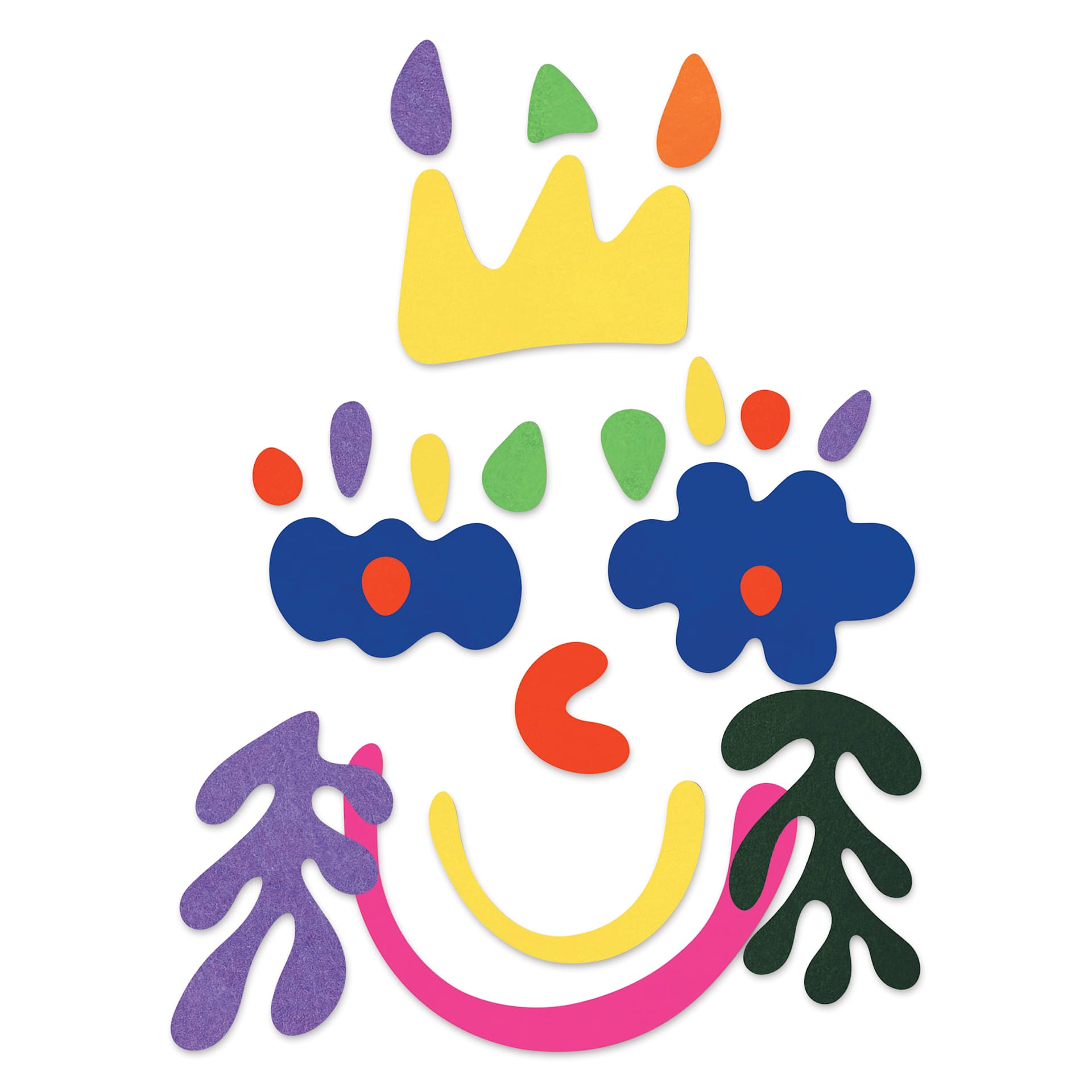 Roylco Matisse Collage Shapes - Pkg of 148, artwork example