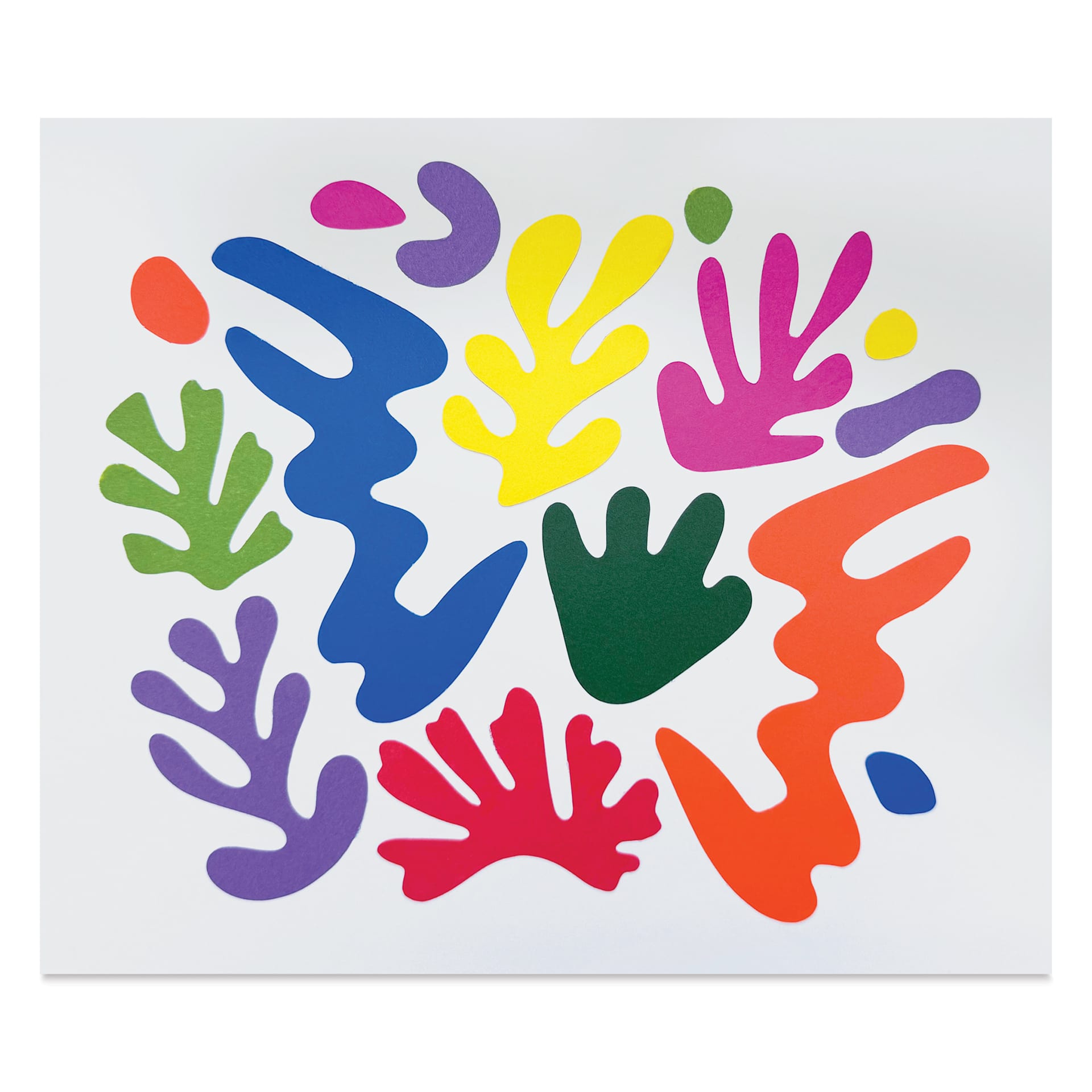 Roylco Matisse Collage Shapes - Pkg of 148, finished artwork