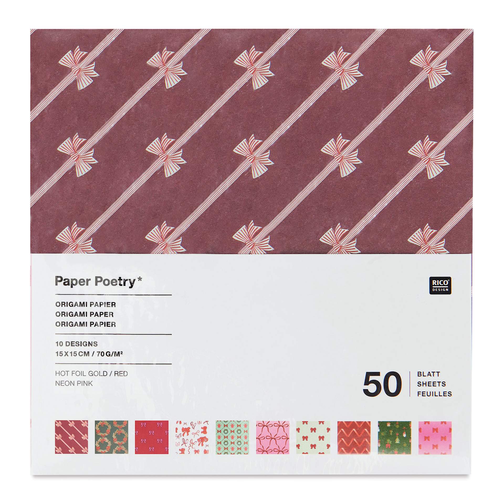  Rico Design Paper Poetry Origami Paper packaging