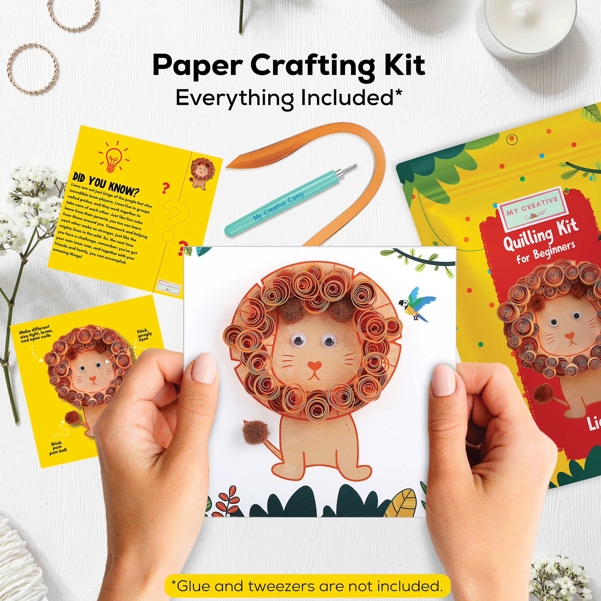 Paper Crafting Kit (Everything Included)