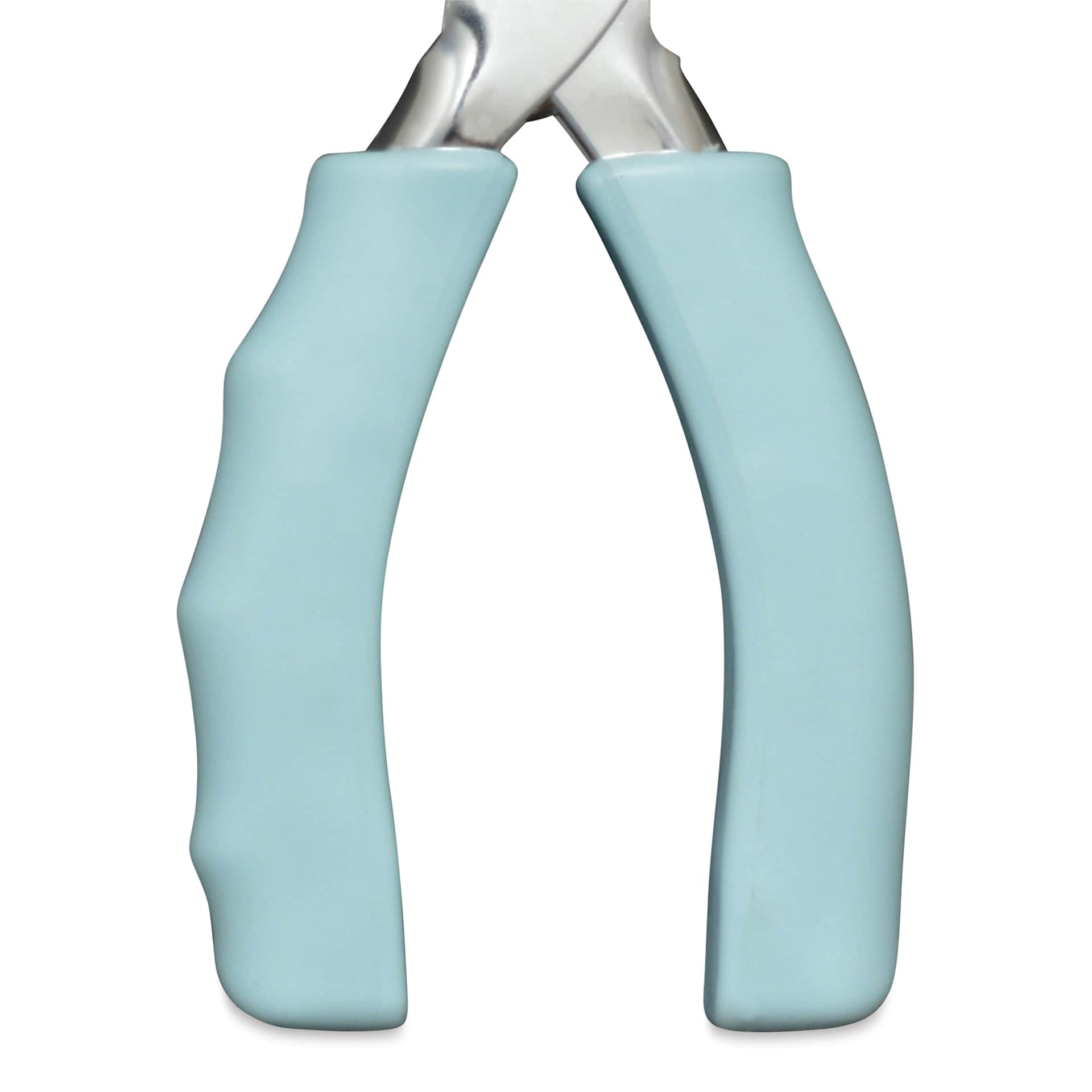 Westcott Soft Grip Hole Punch close up to show grips