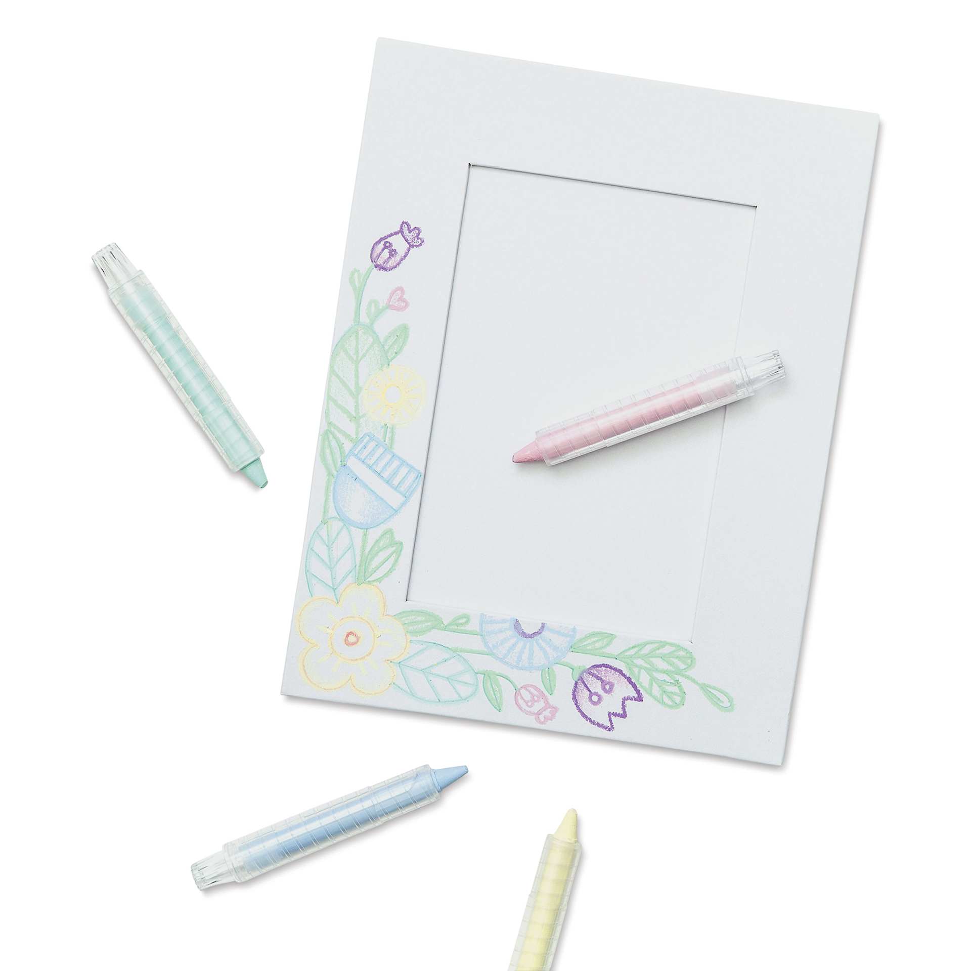 Folia Cardboard Picture Frames - Set of 2, Rectangular, 10 cm x 15 cm showing in progress project
