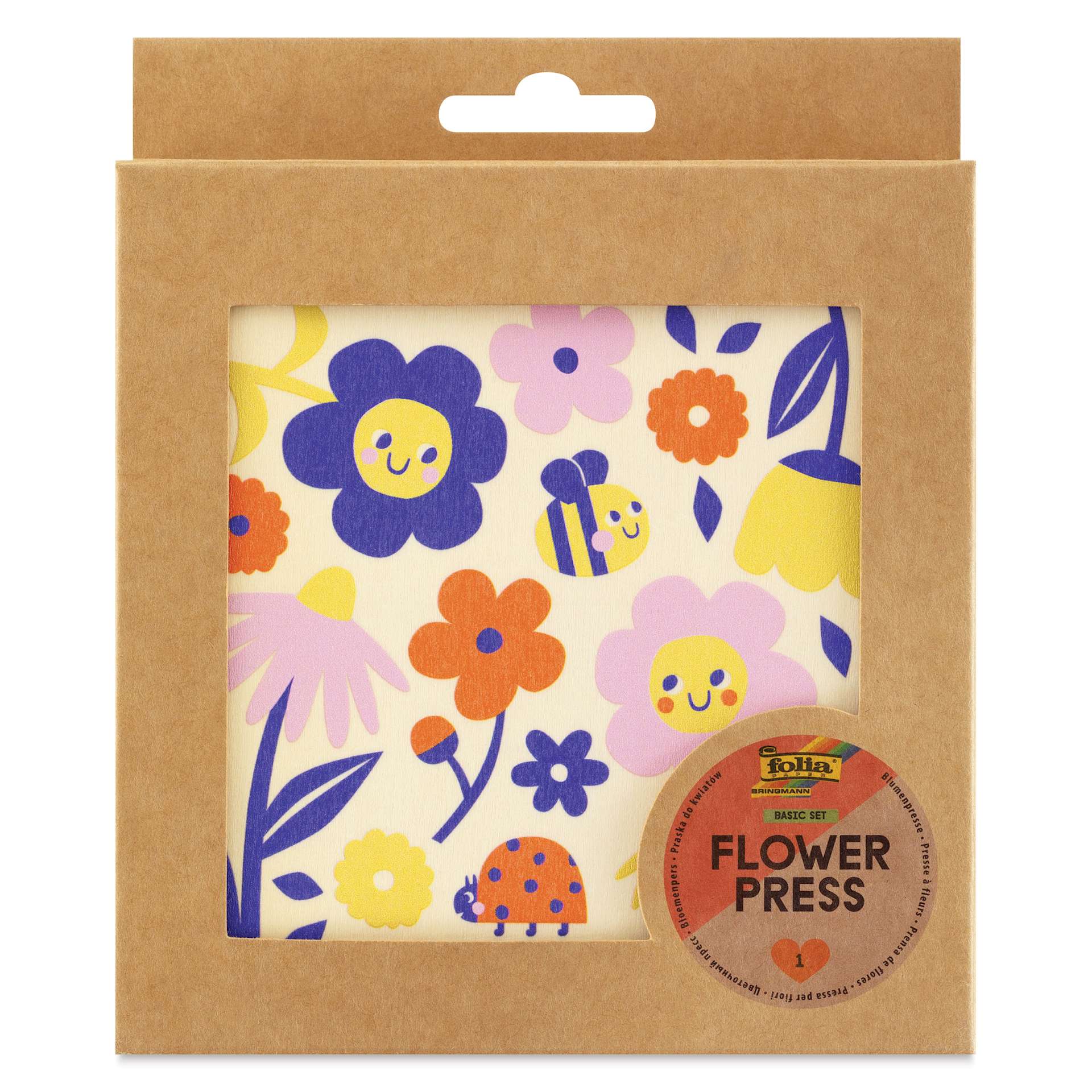 Folia Flower Press Kit front of packaging