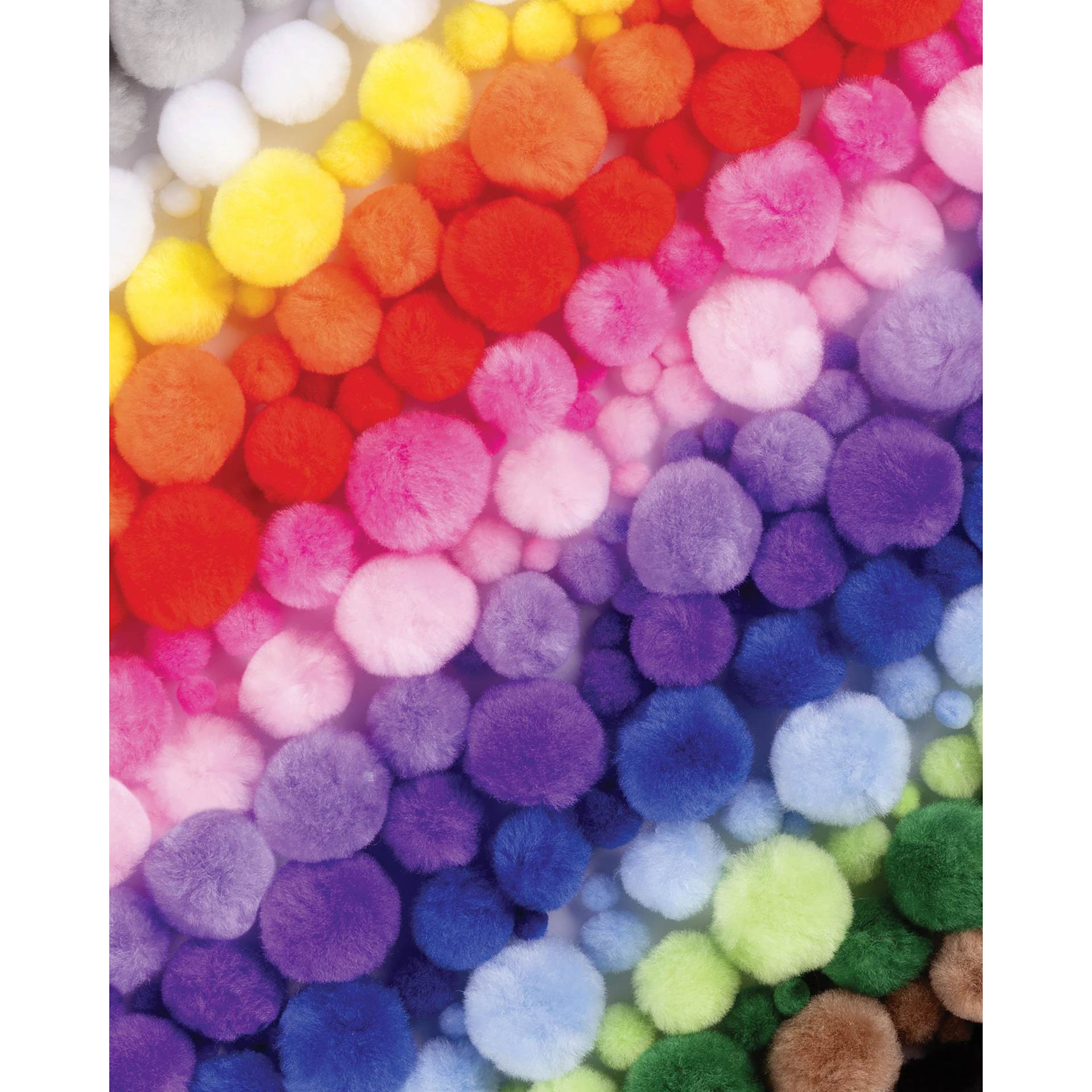 Folia Jumbo Pompons Mix - Basic, 200 g