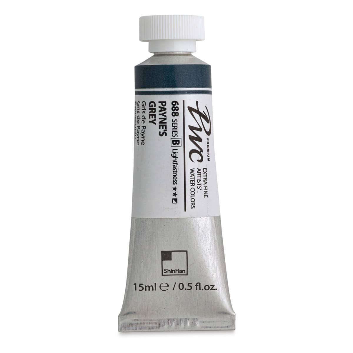 PWC Extra Fine Professional Watercolor - Payne's Grey, 15 ml, Tube