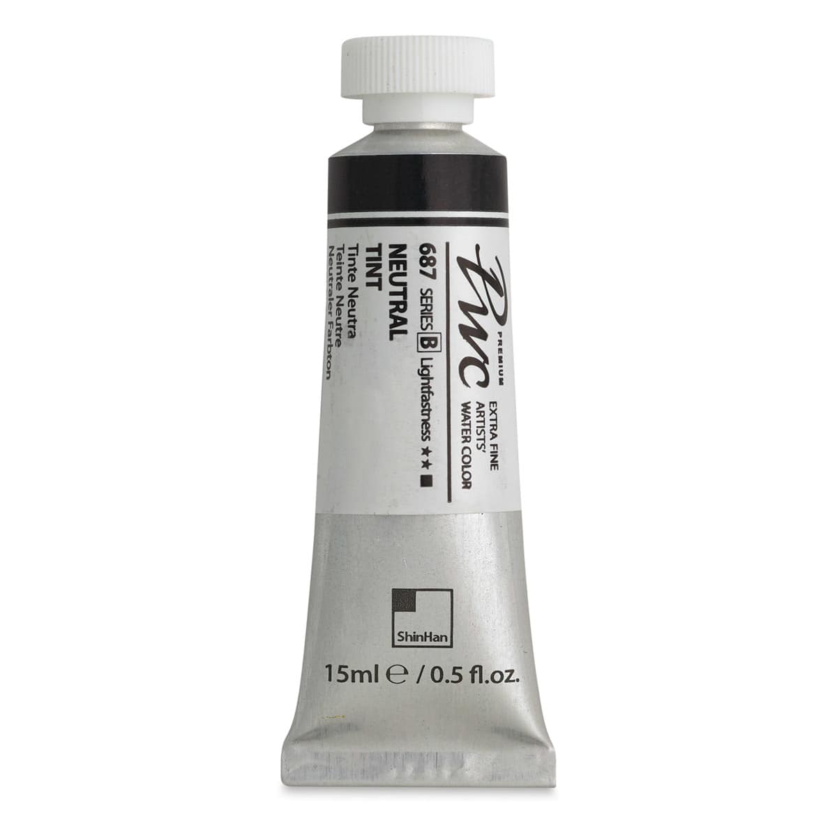 PWC Extra Fine Professional Watercolor - Neutral Tint, 15 ml, Tube