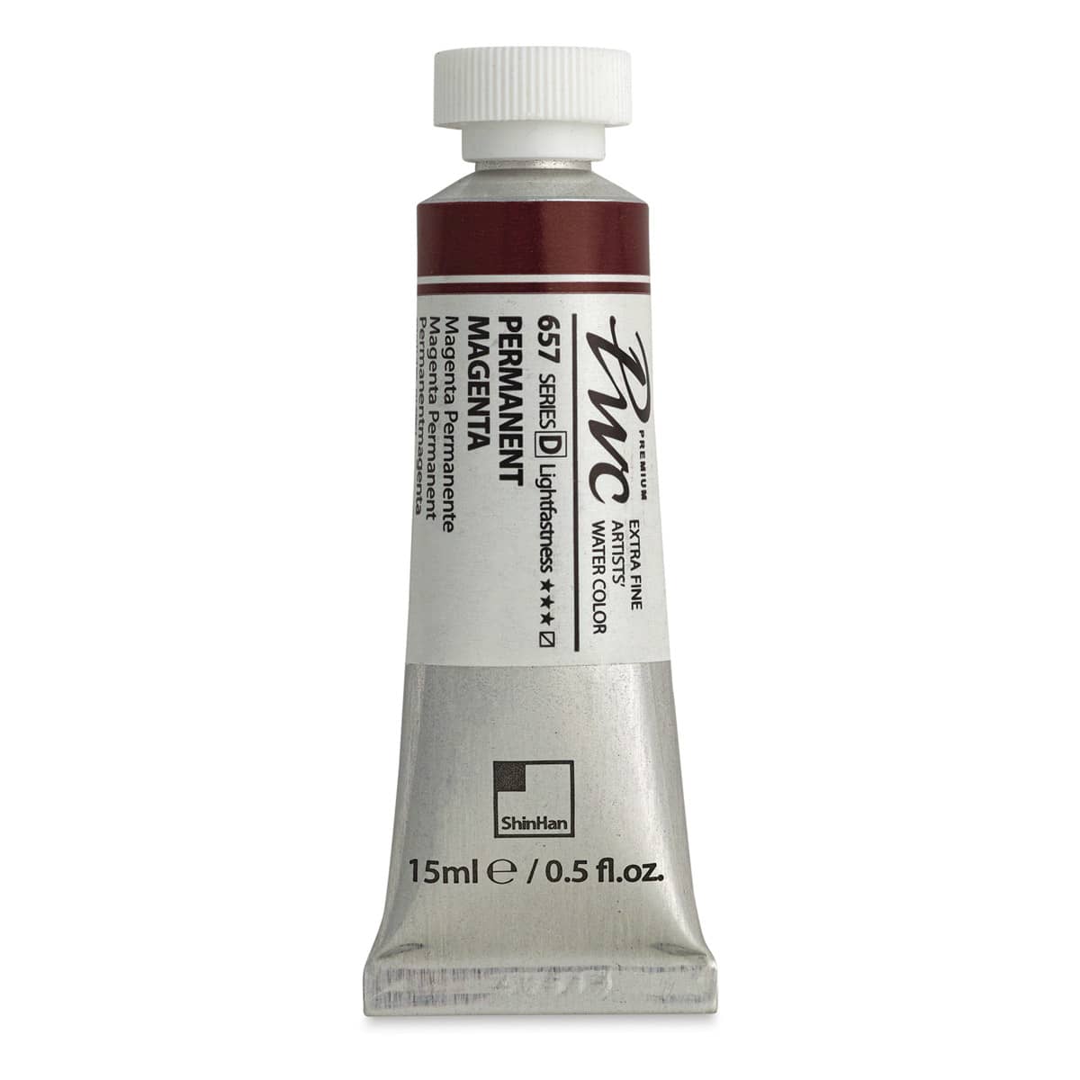 PWC Extra Fine Professional Watercolor - Permanent Magenta, 15 ml, Tube
