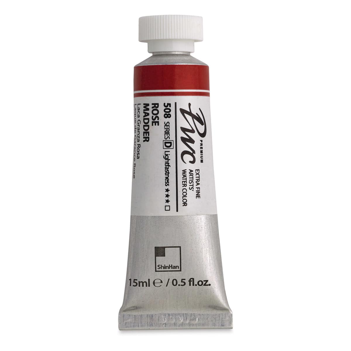 PWC Extra Fine Professional Watercolor - Rose Madder, 15 ml, Tube