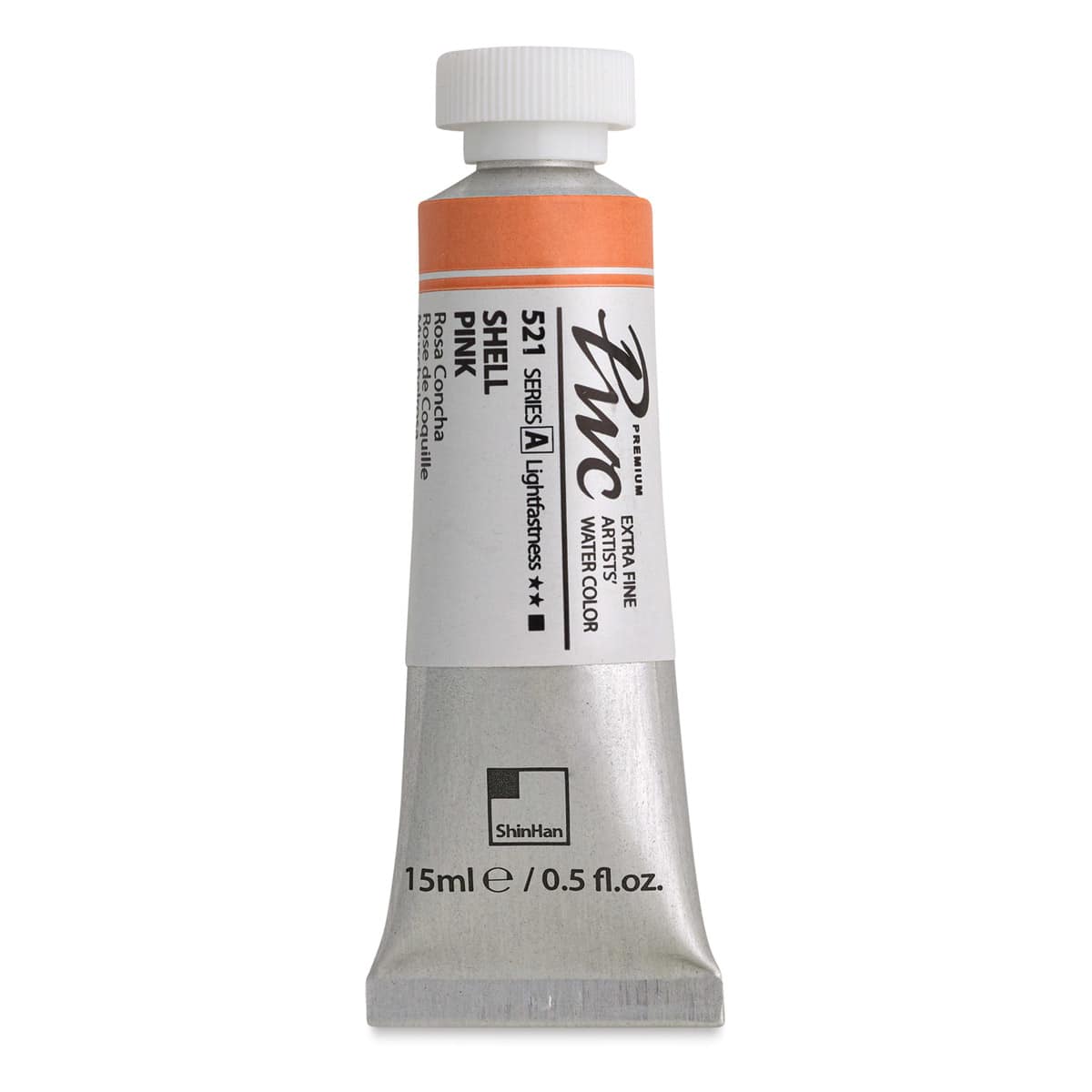 PWC Extra Fine Professional Watercolor - Shell Pink, 15 ml, Tube
