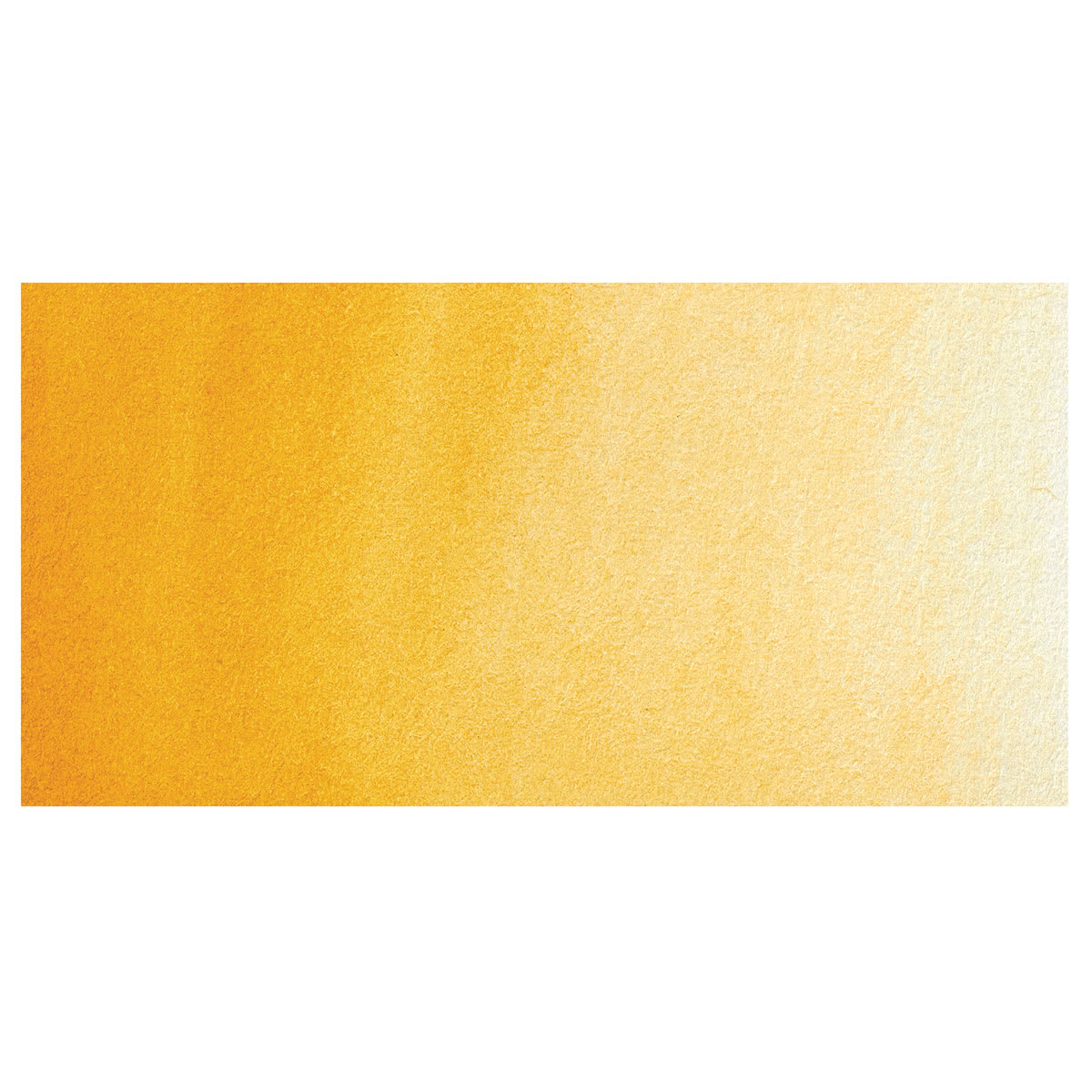 PWC Extra Fine Professional Watercolor - Yellow Ochre, 15 ml, Swatch