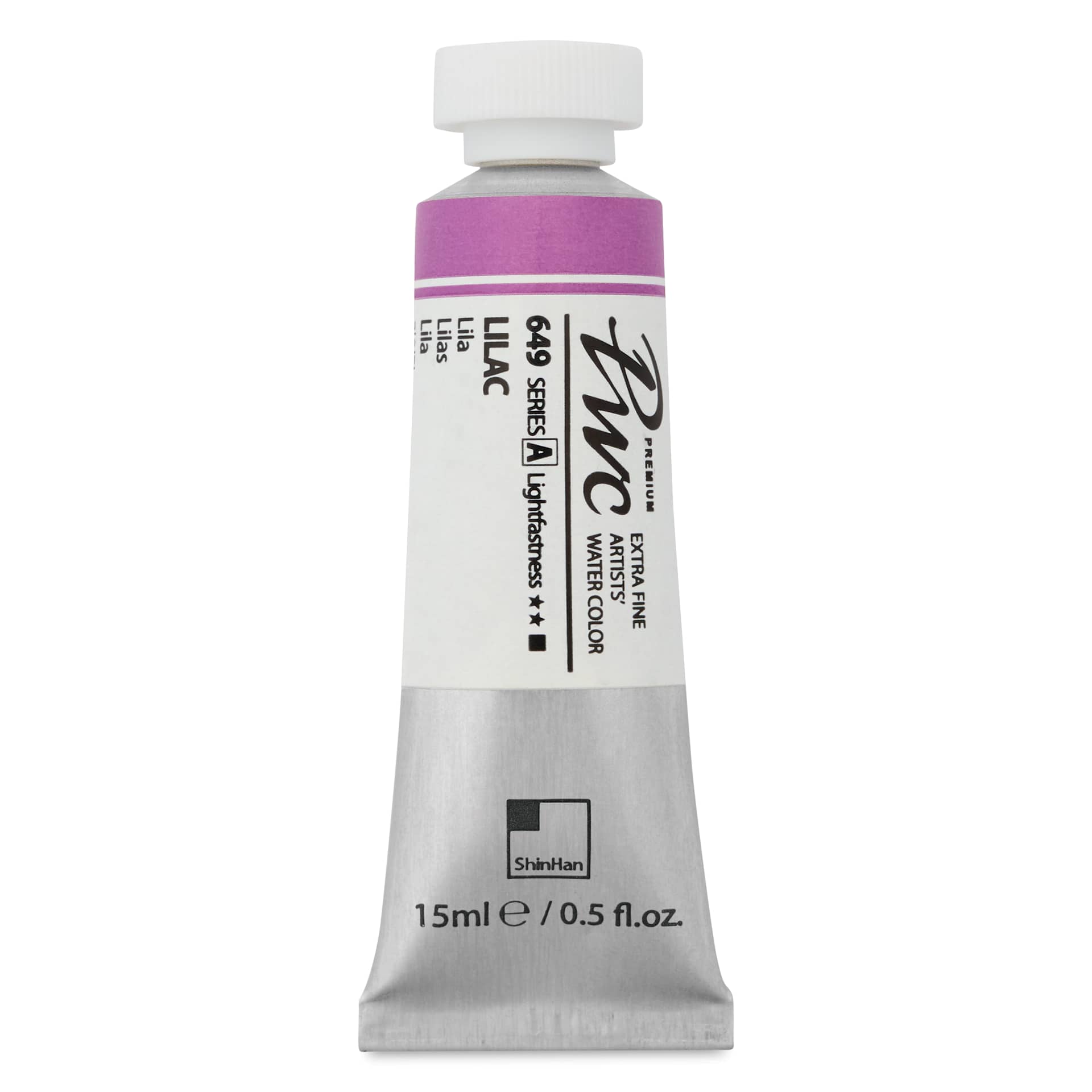 ShinHan PWC Extra Fine Professional Watercolor - Lilac, 15 ml, Tube