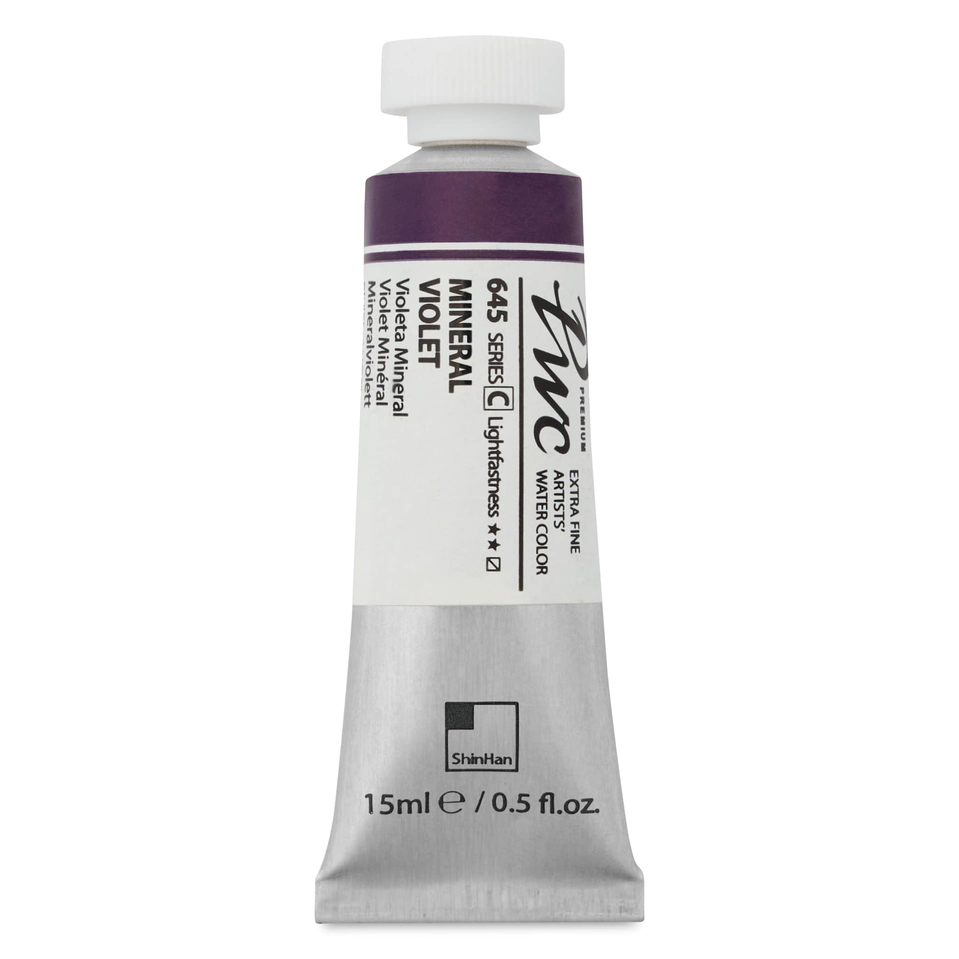 ShinHan PWC Extra Fine Professional Watercolor - Mineral Violet, 15 ml, Tube