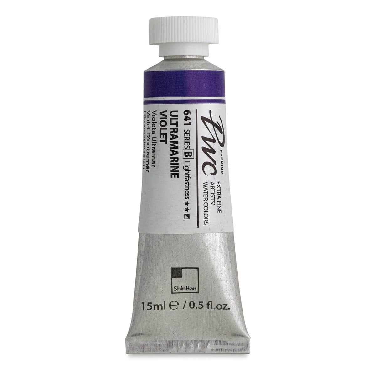 PWC Extra Fine Professional Watercolor - Ultramarine Violet, 15 ml, Tube