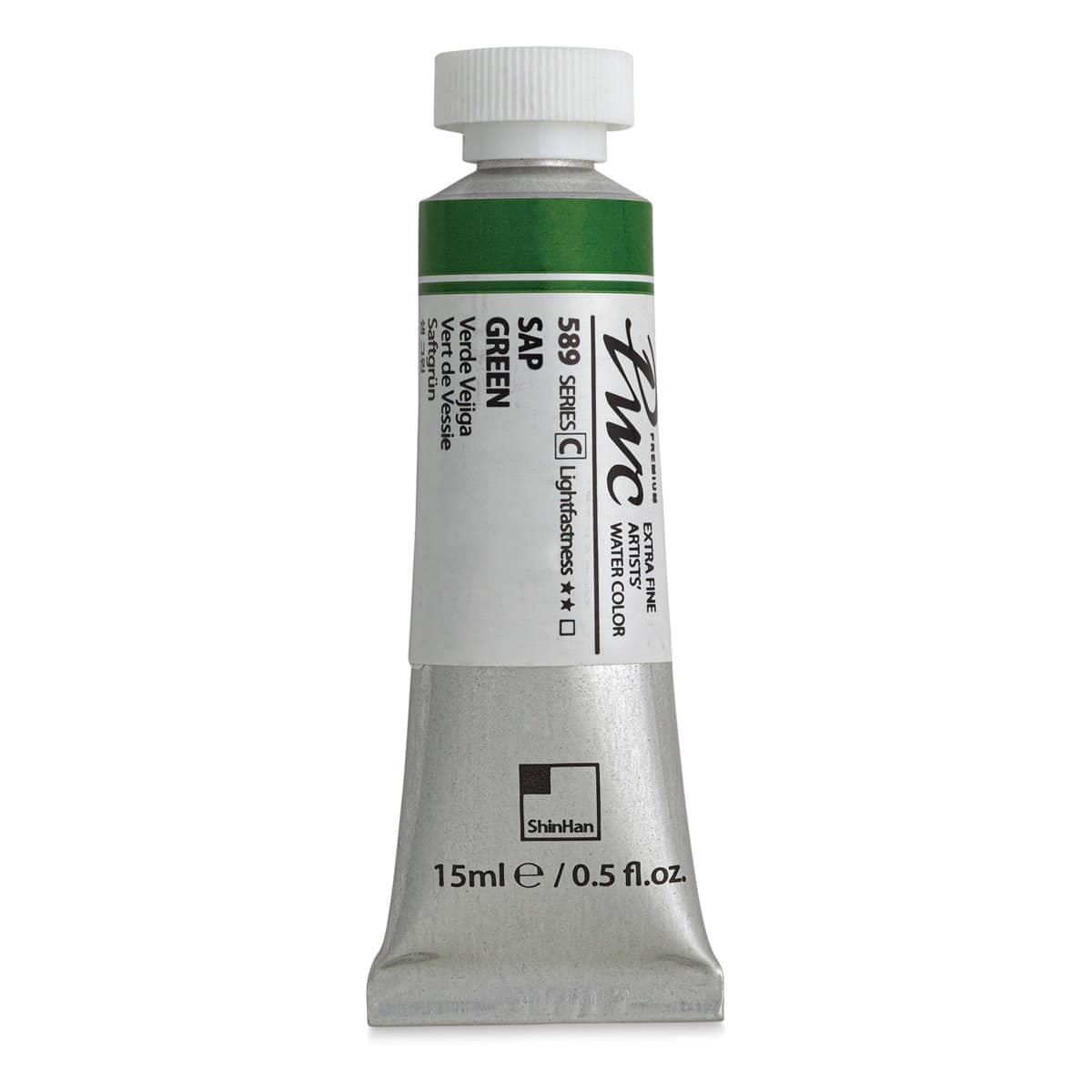 PWC Extra Fine Professional Watercolor - Sap Green, 15 ml, Tube