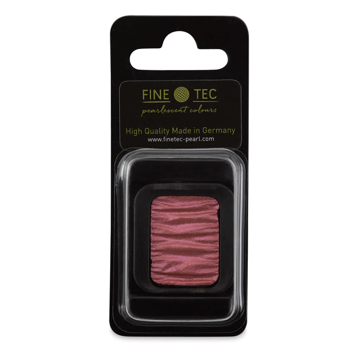 Finetec Premium Watercolor Pan - Autumn Gold (Flip-Flop), In packaging.