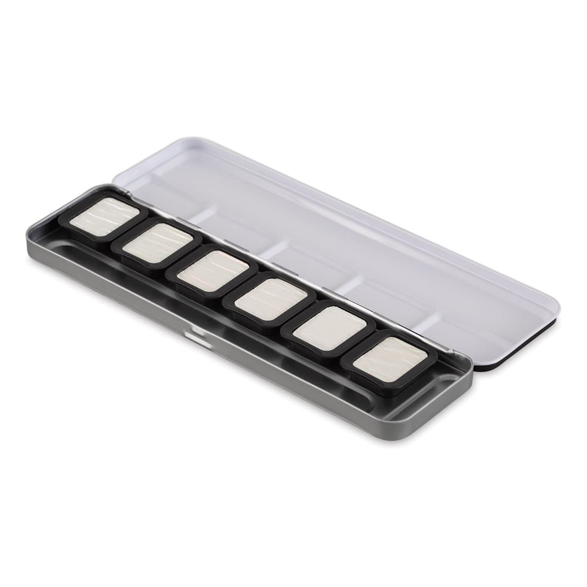 Finetec Premium Watercolor Pans Set - Iridescent High Sparkle, Set of 6