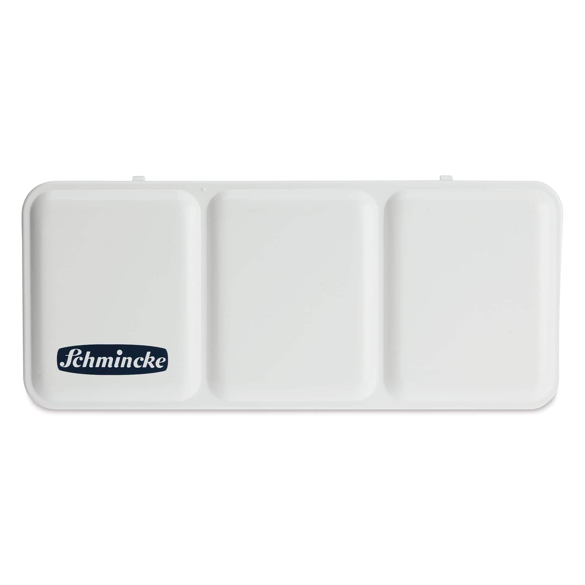 Schmincke Akademie Aquarell Watercolor Pans - Set of 18, Plastic Case, Assorted Colors, Half Pans top of case