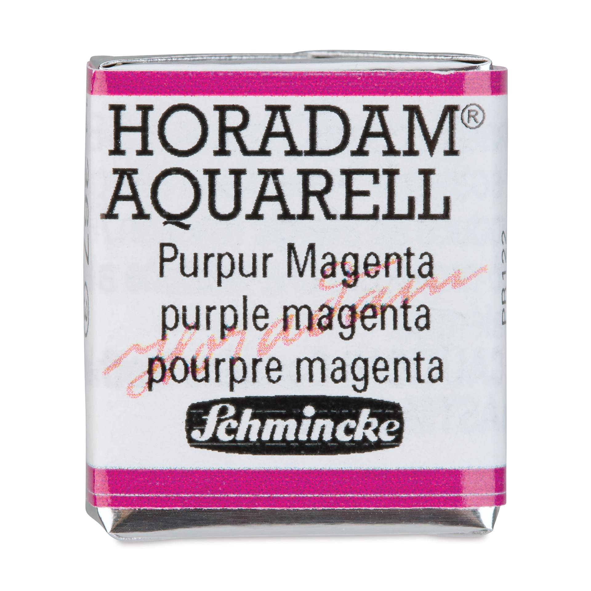 Schmincke Horadam Aquarell Artist Watercolor - Purple Magenta, Half Pan