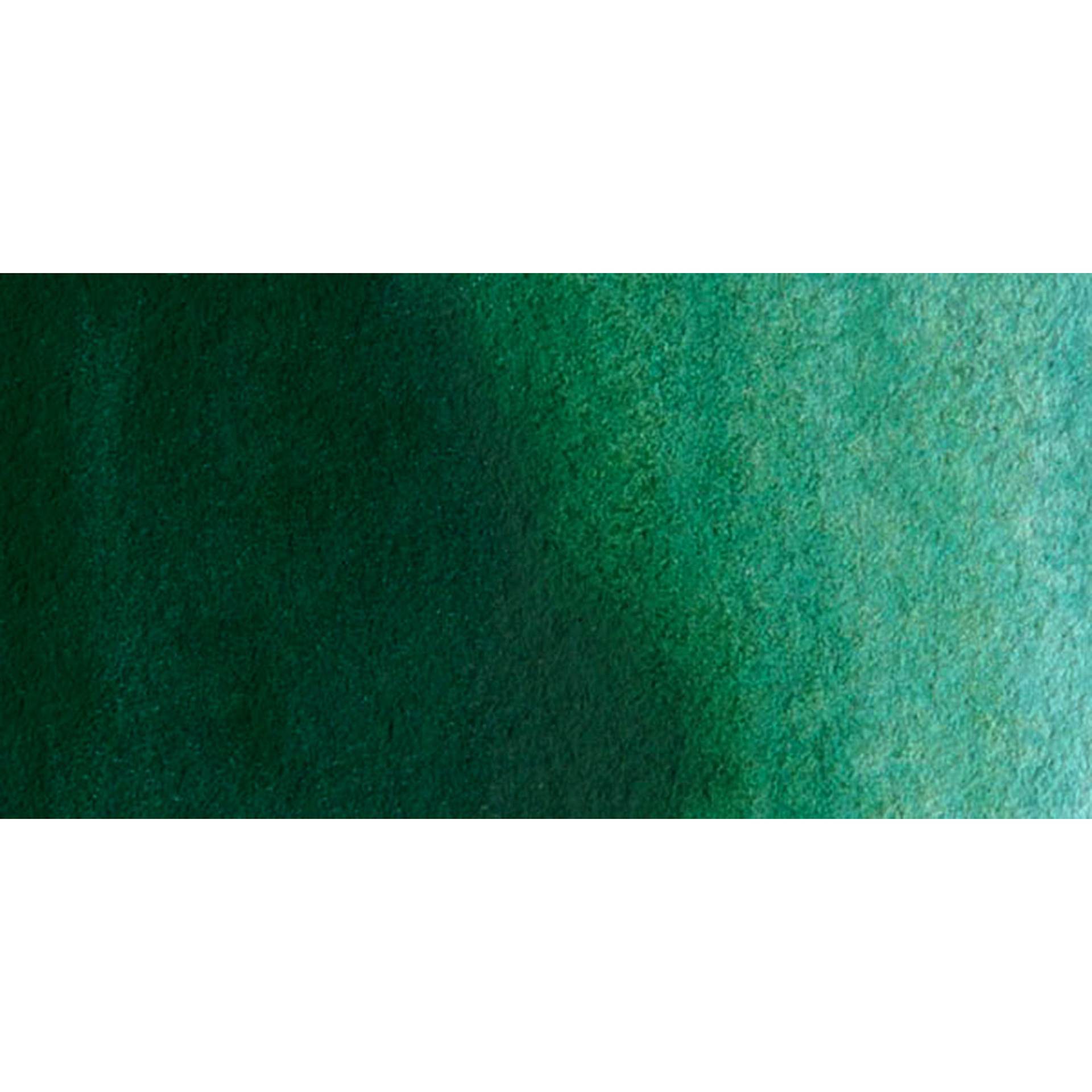 Schmincke Horadam Aquarell Watercolor - Hooker's Green, Swatch
