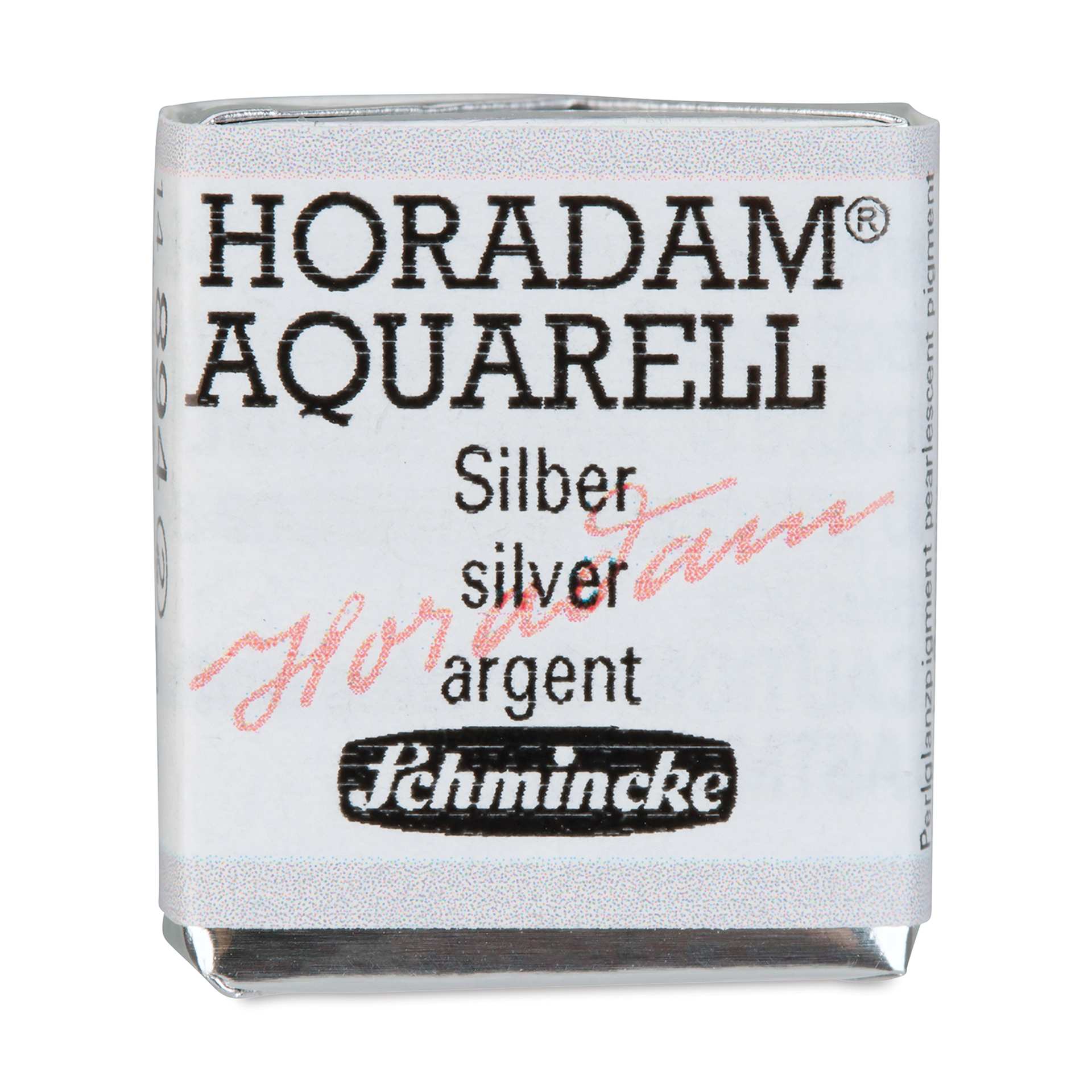 Schmincke Horadam Aquarell Artist Watercolor - Silver, Half Pan