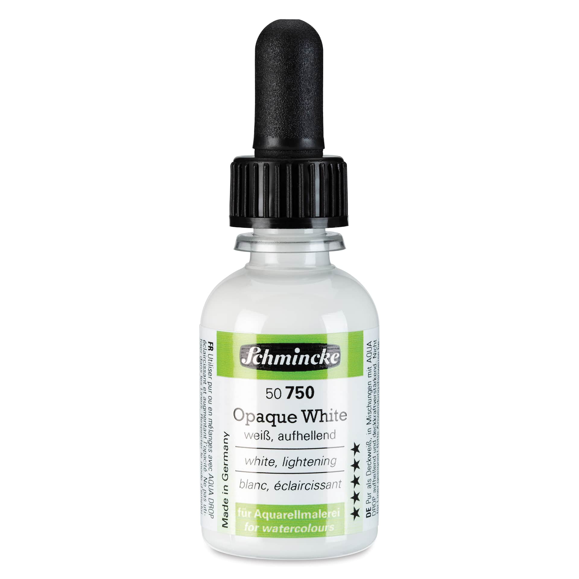 Schmincke Aqua Drop Watercolor - Opaque White, 30 ml