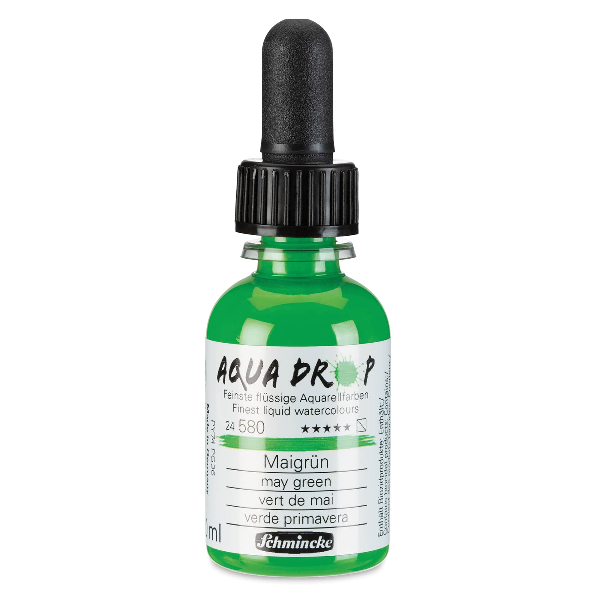 Schmincke Aqua Drop Watercolor - May Green, 30 ml