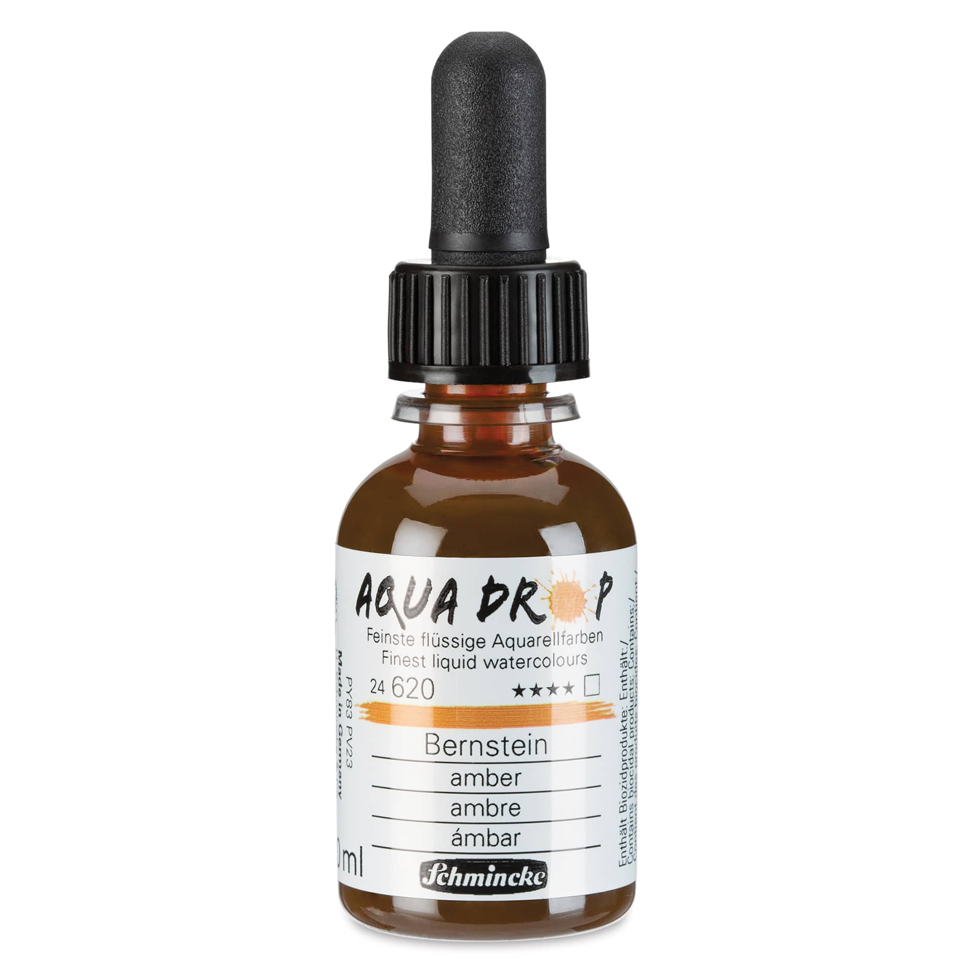 Schmincke Aqua Drop Watercolor - Amber, 30 ml