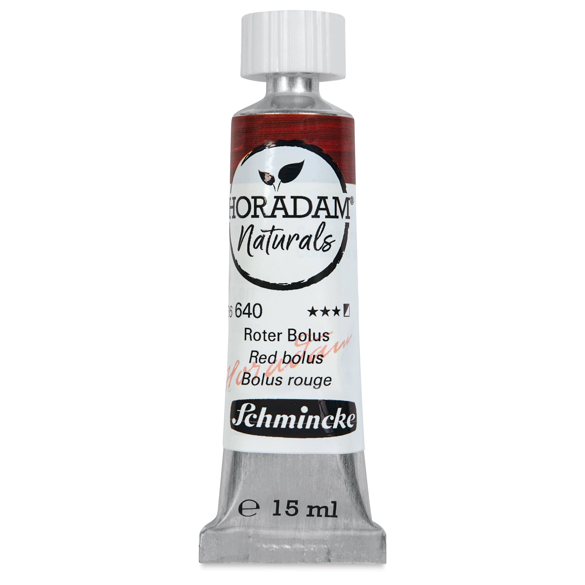 Schmincke Horadam Naturals Watercolor - Red Bolus, 15 ml Tube, front