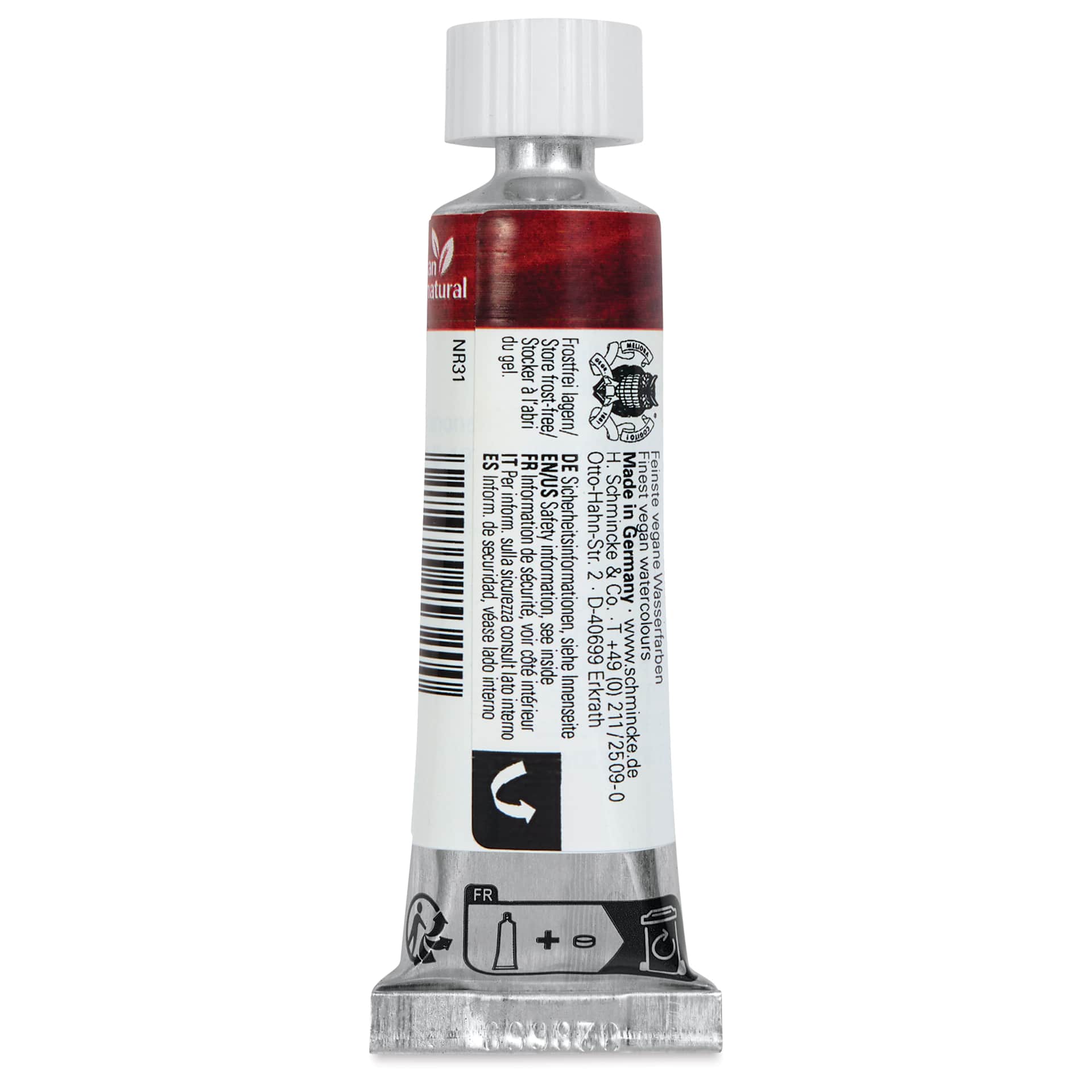 Schmincke Horadam Naturals Watercolor - Dragon's Blood, 15 ml Tube, back